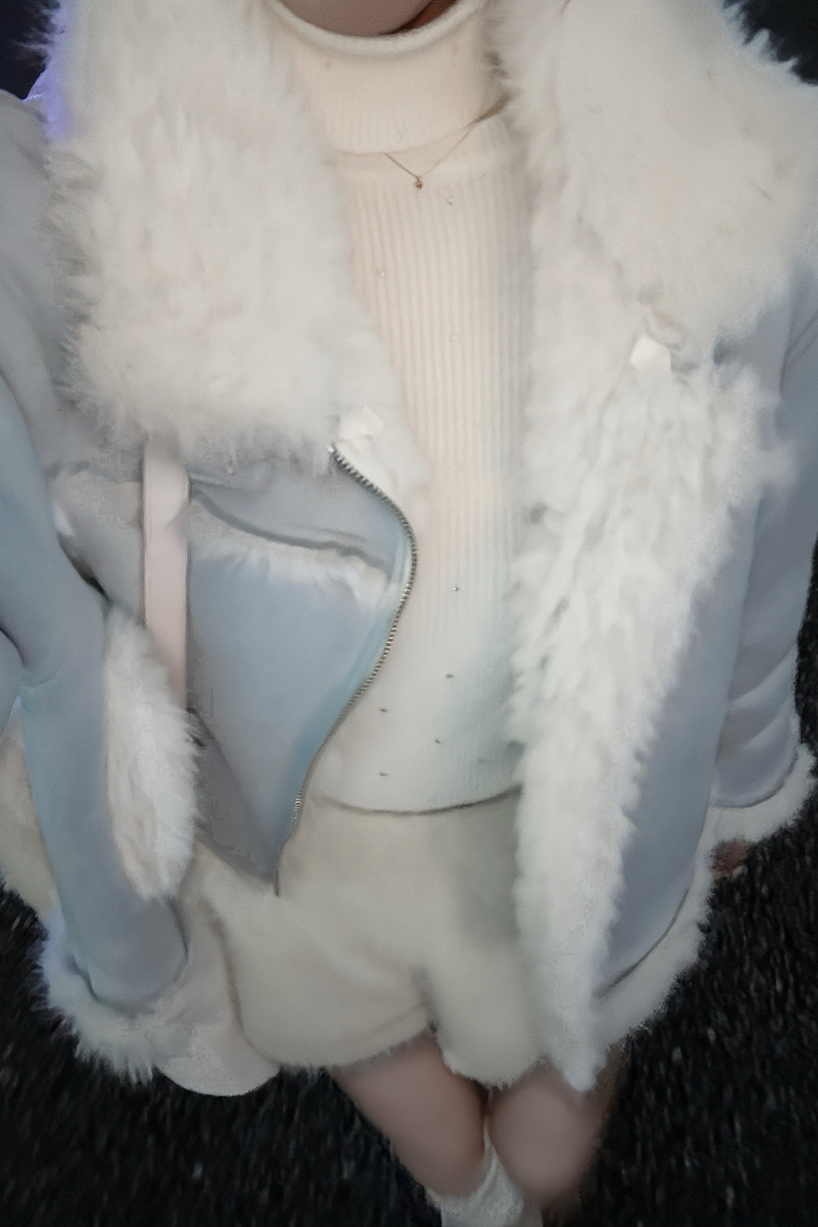 オーバーファーコート KR30135