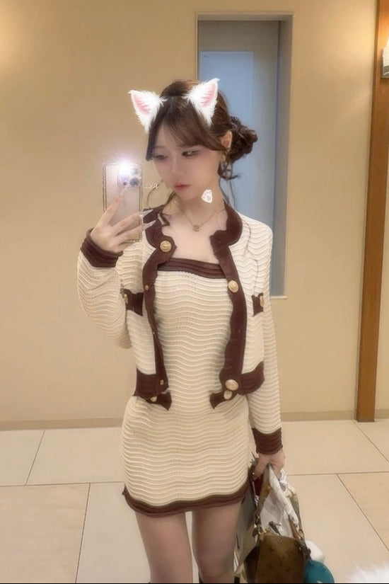 バイカラーミニセットアップ KR30164