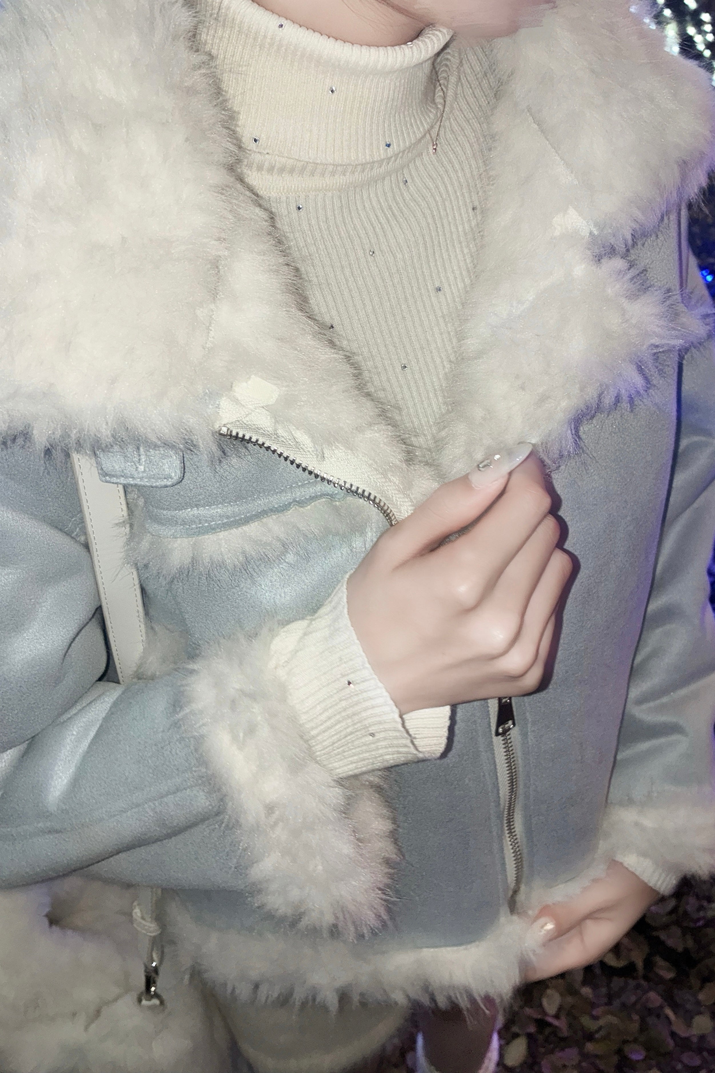 オーバーファーコート KR30135