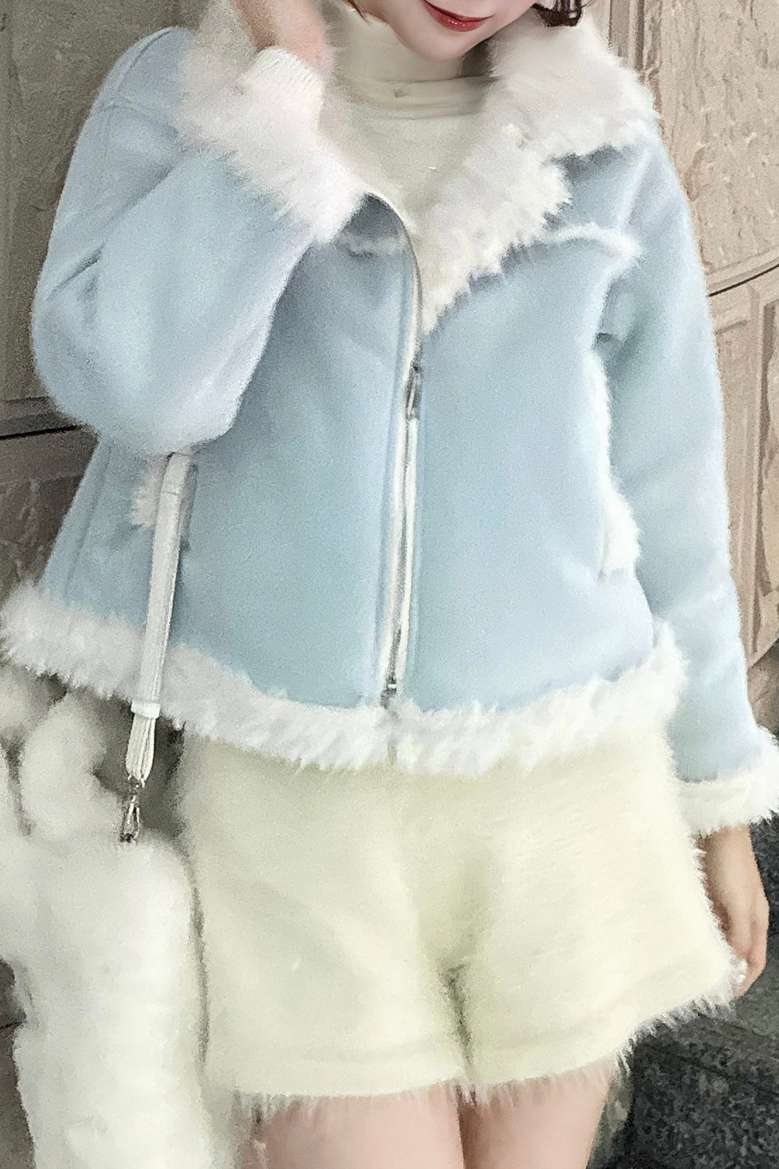 オーバーファーコート KR30135