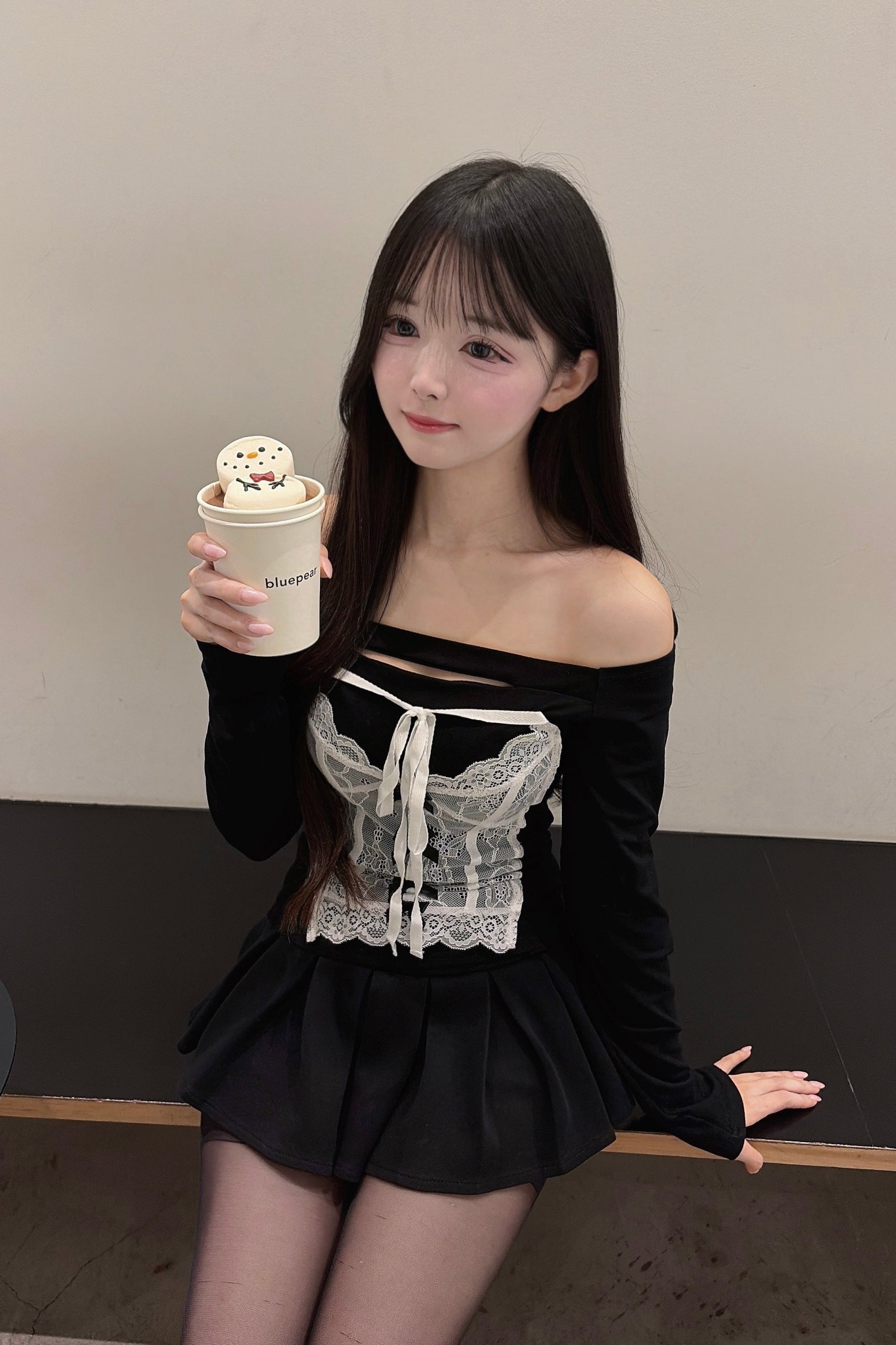 フロントレースカットソー KR13674