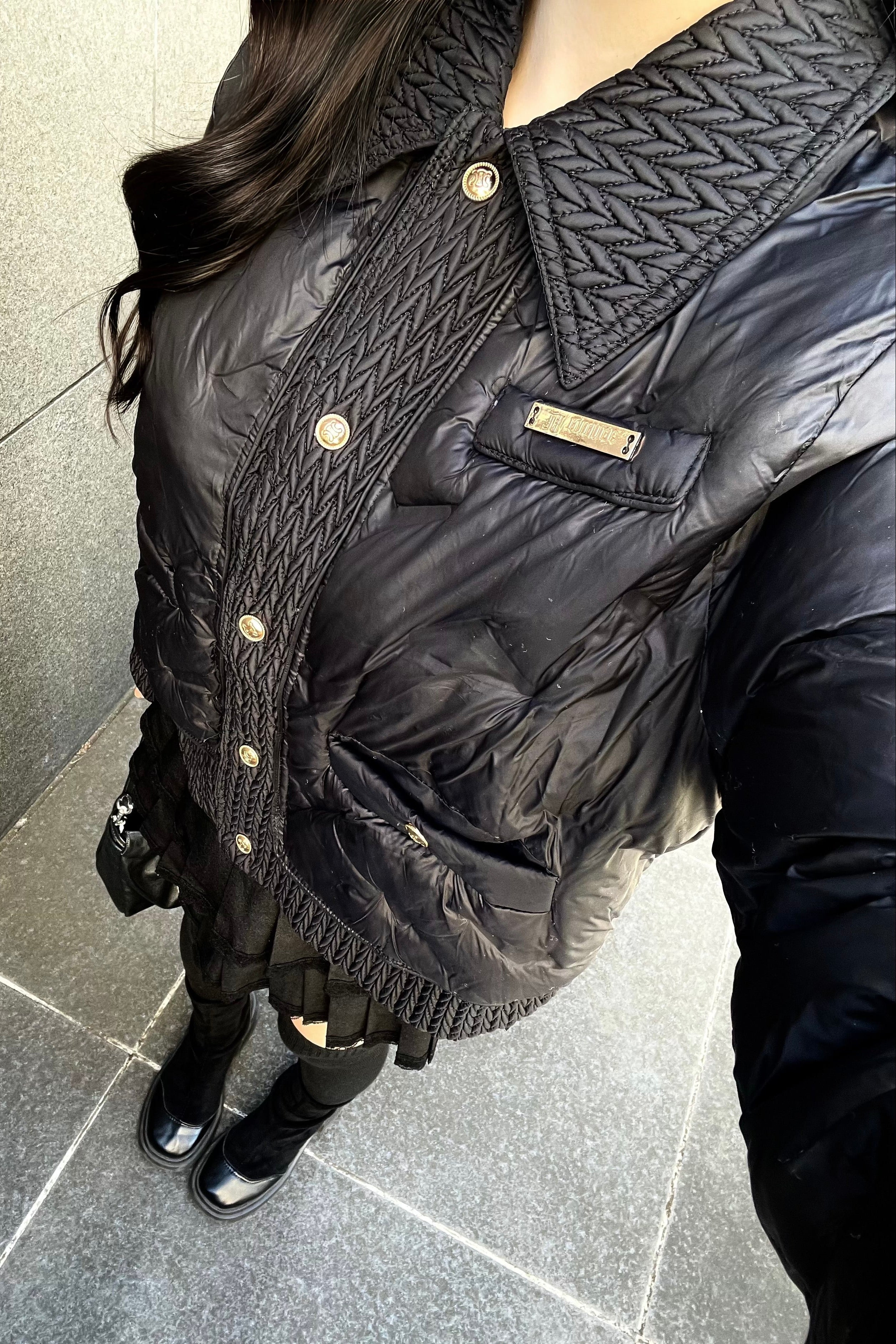 デザインダウンジャケット KR30333