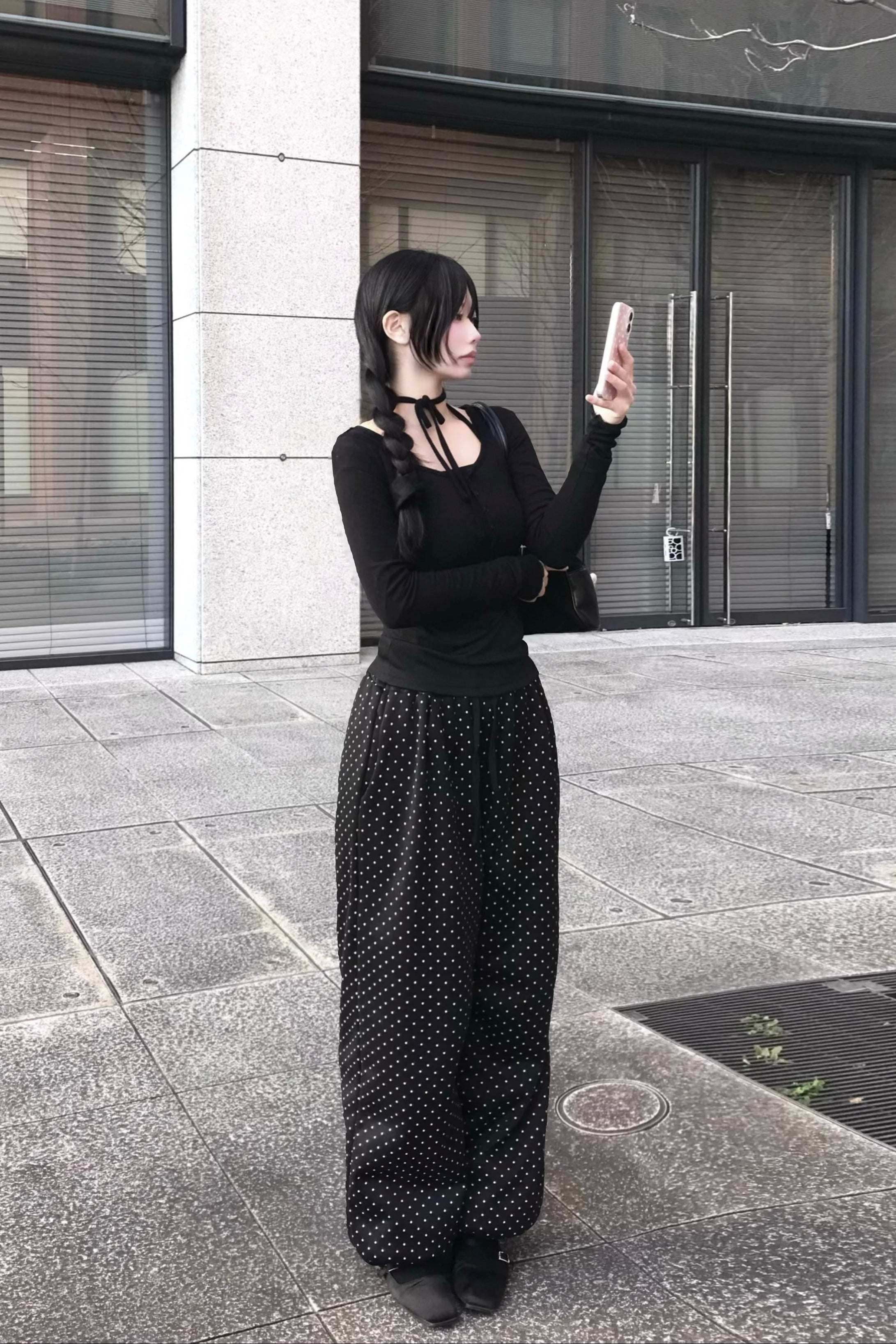 ドットスウェットパンツ KR14041