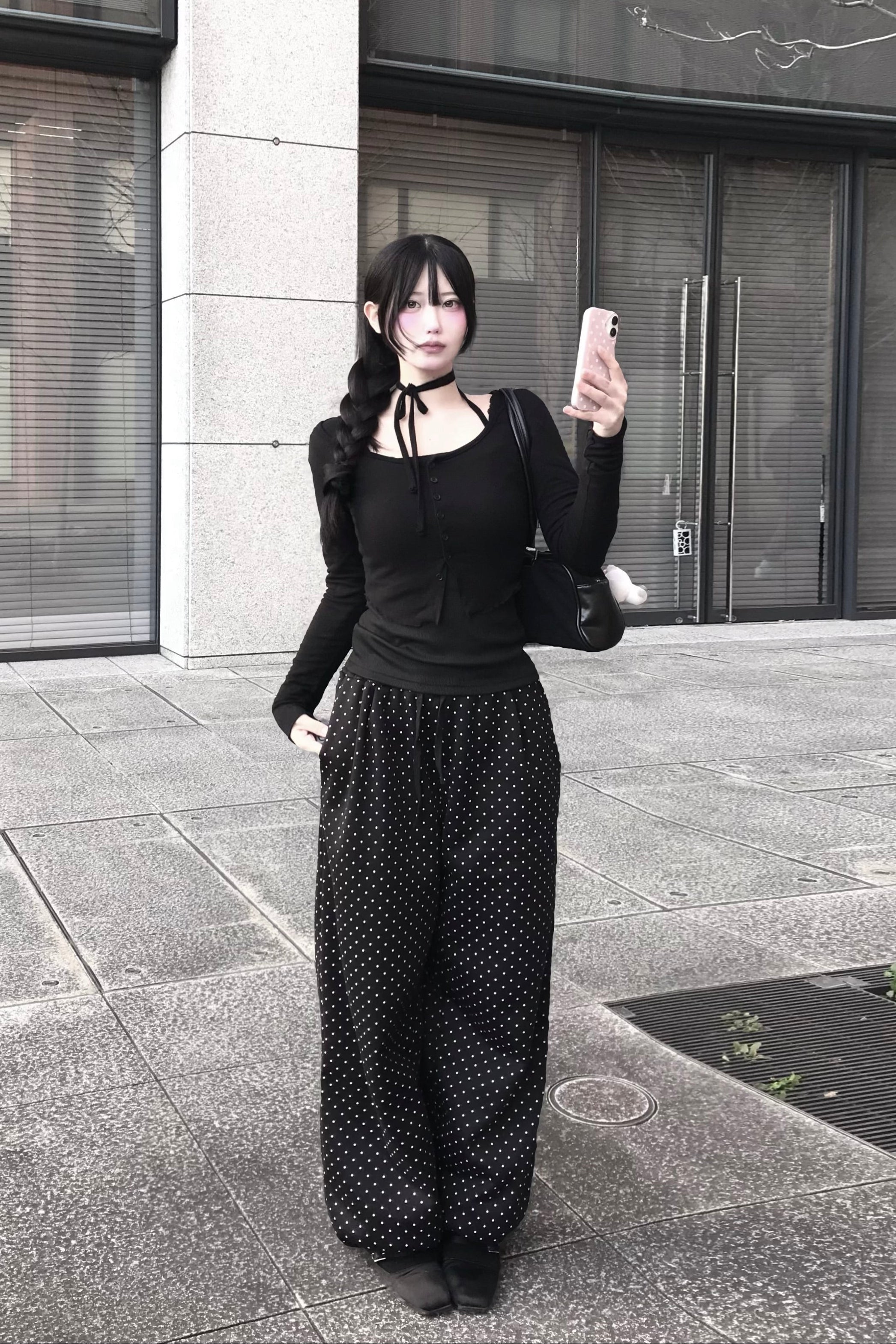 ドットスウェットパンツ KR14041