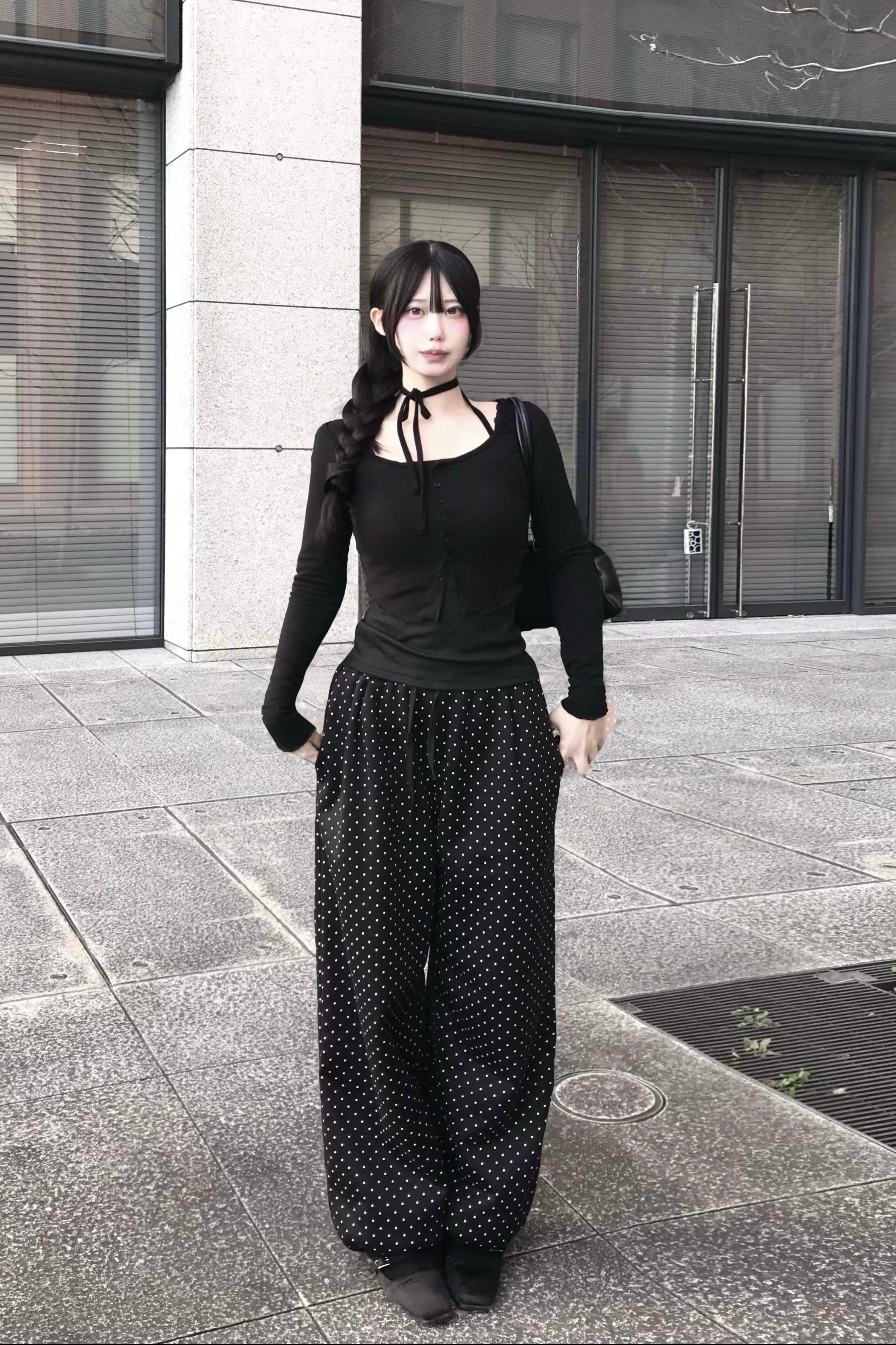 ドットスウェットパンツ KR14041