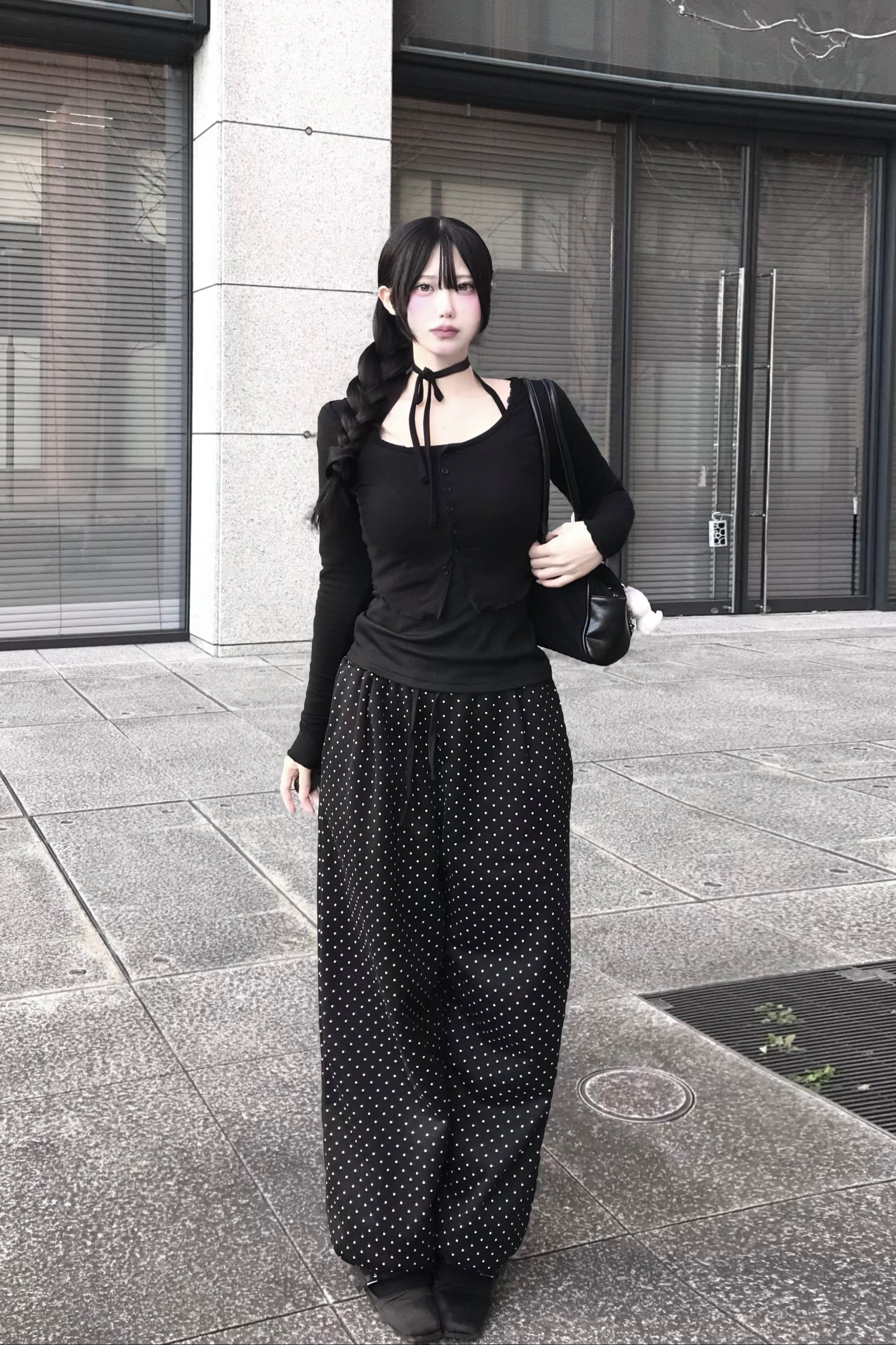 ドットスウェットパンツ KR14041