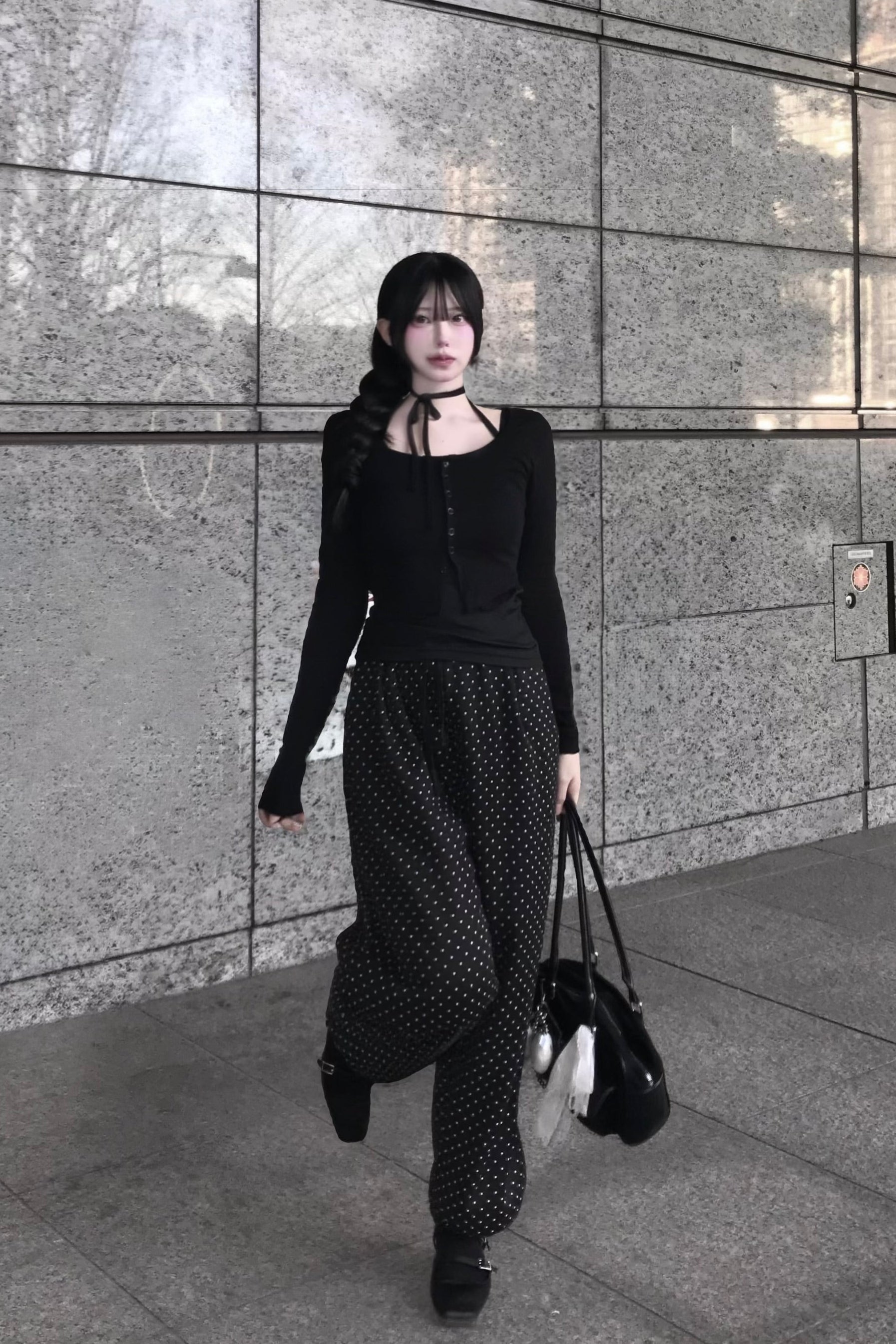 ドットスウェットパンツ KR14041