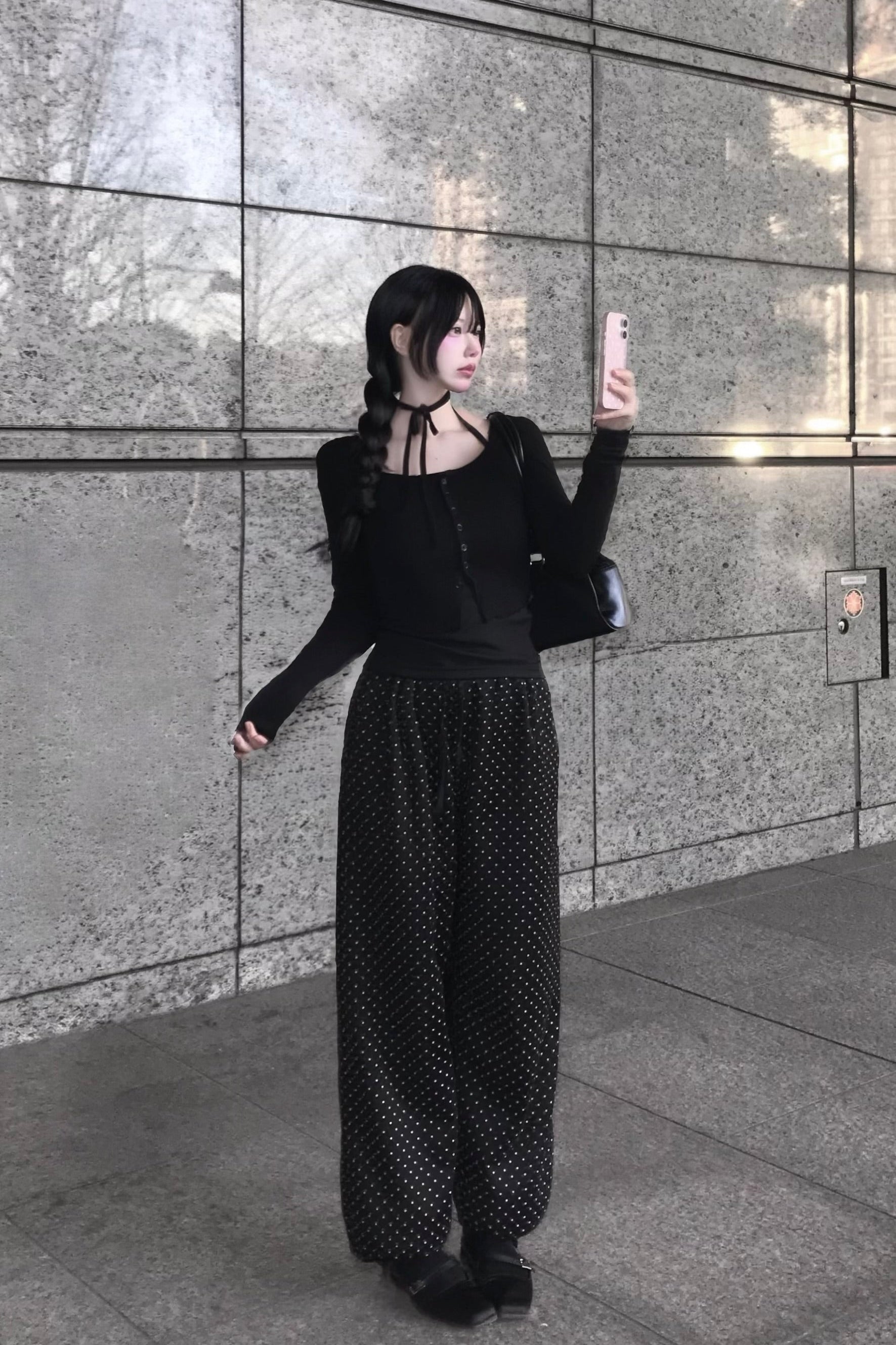 ドットスウェットパンツ KR14041