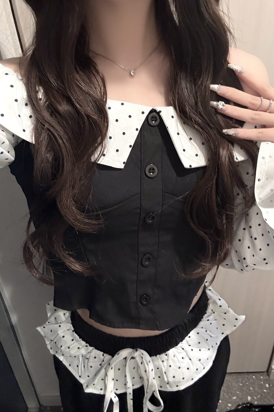 ドットオフショルセットアップ KR30529