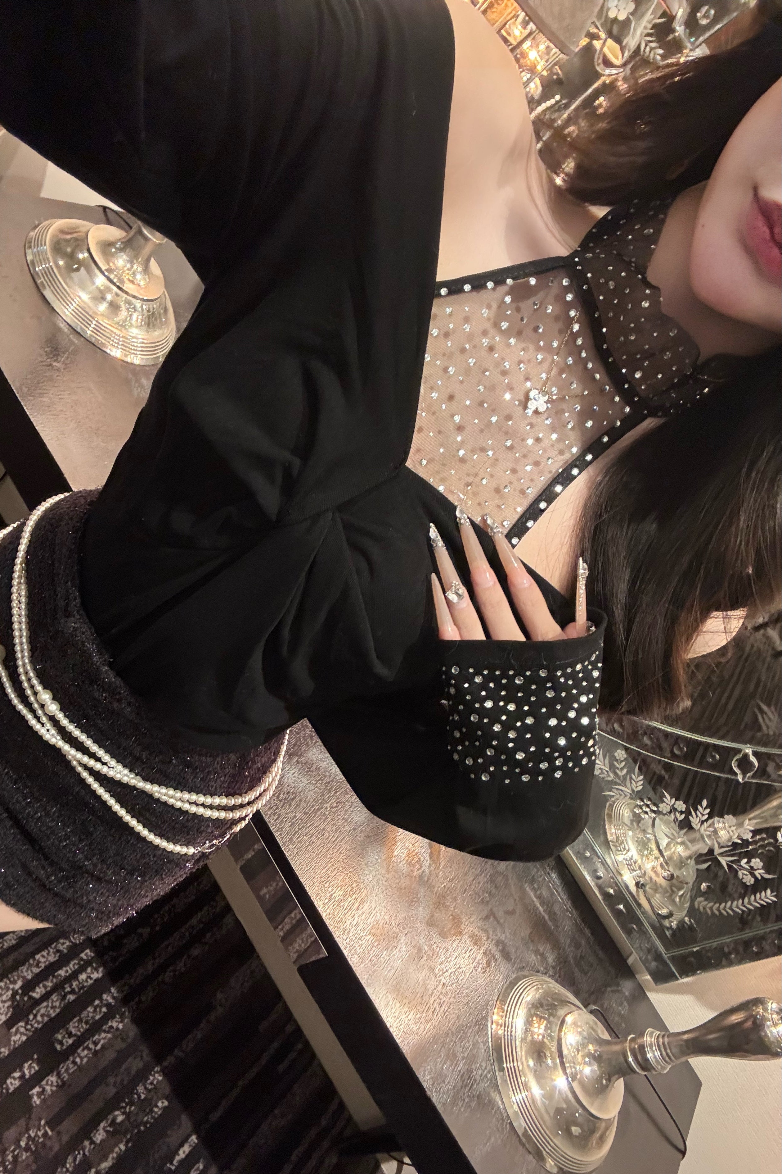 ラグジュアリーストーントップス KR13778