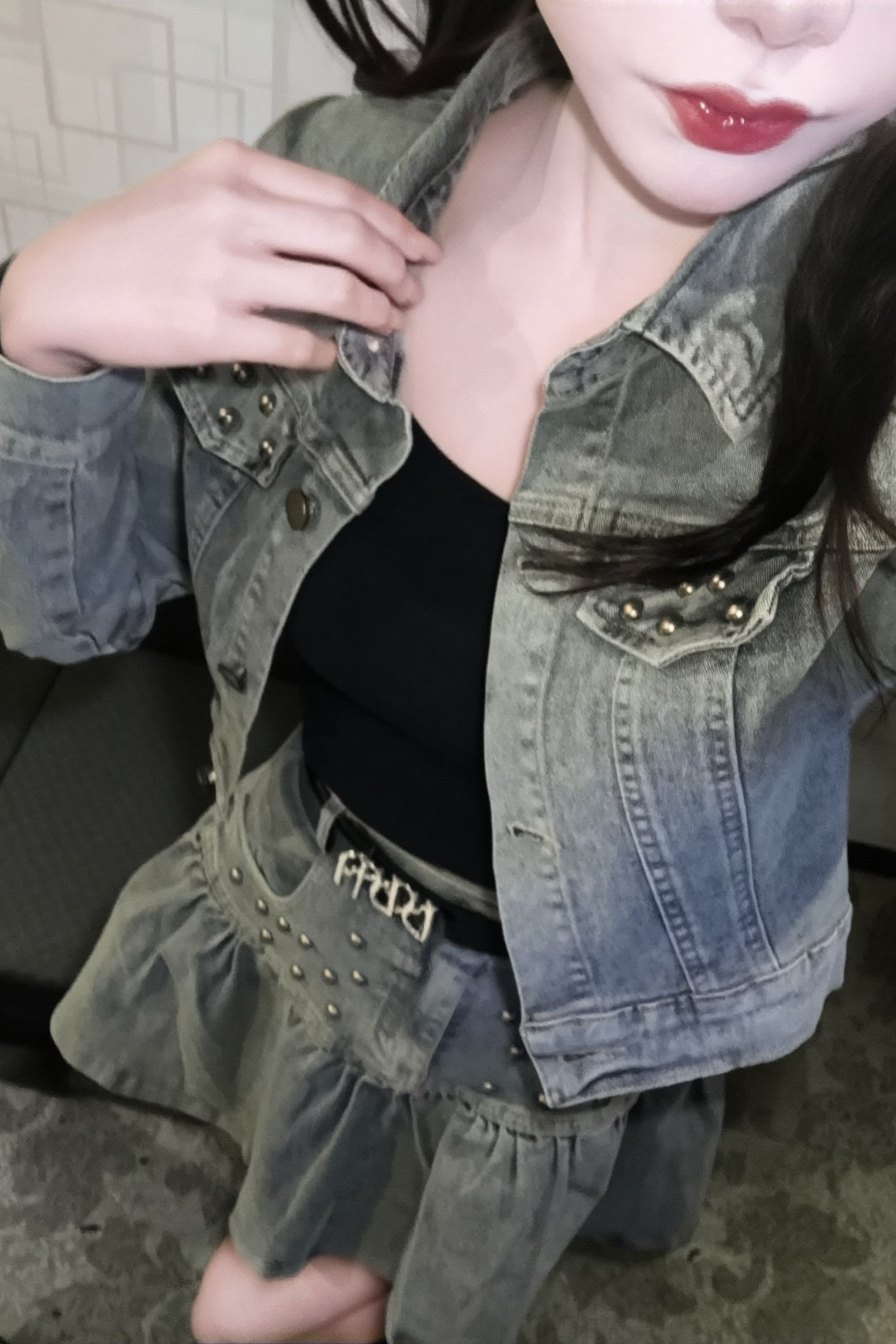 ヴィンテージデニムセットアップ KR30143