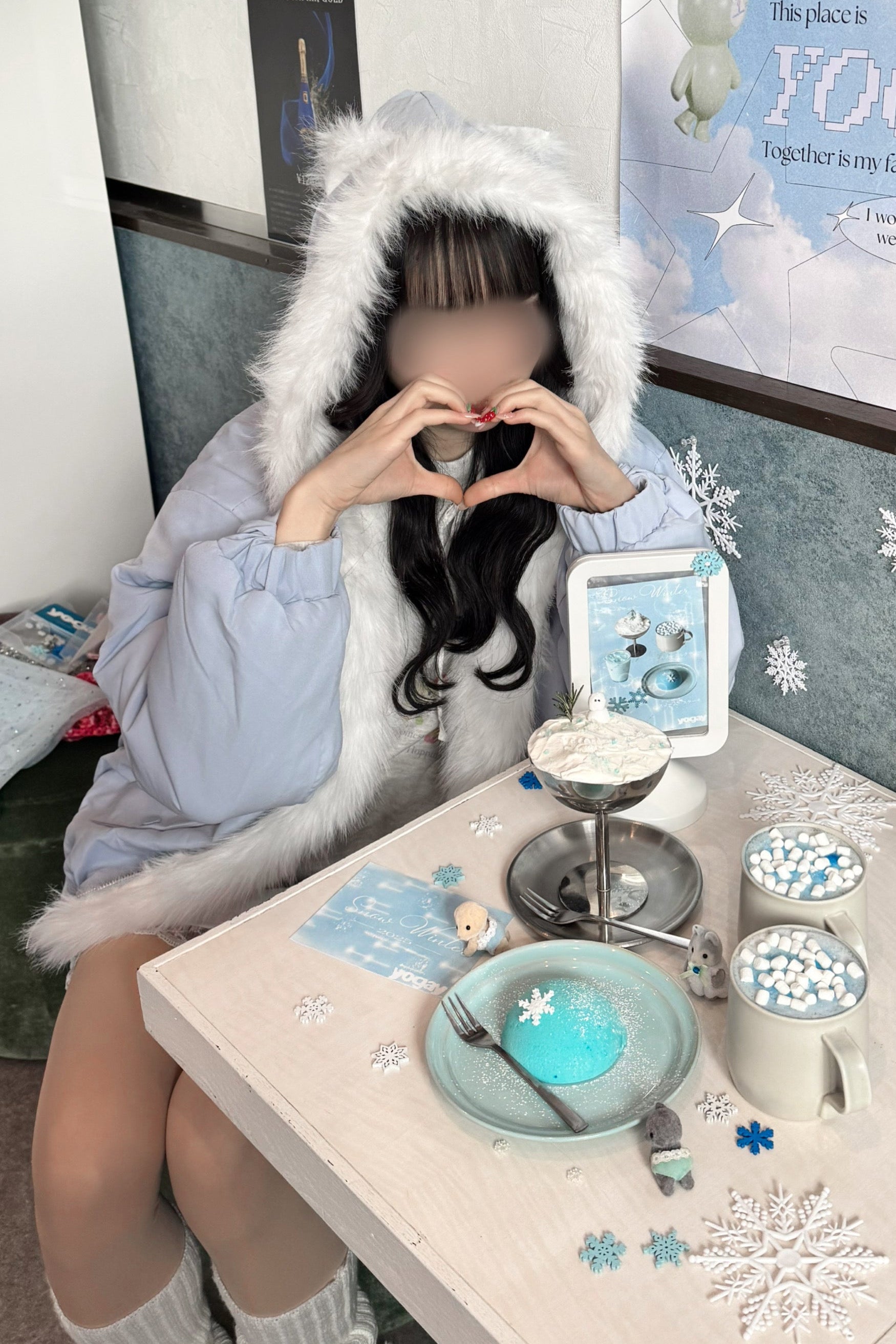 猫耳オーバーファージャケット KR30065