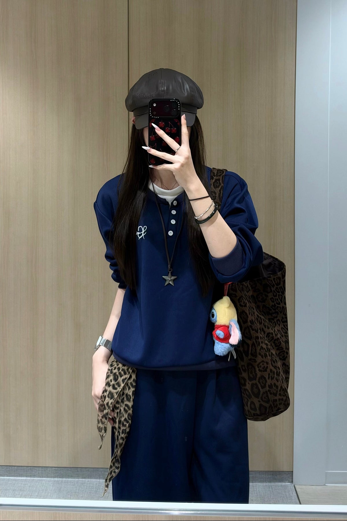 ヘンリーネックスウェットセットアップ KR30744
