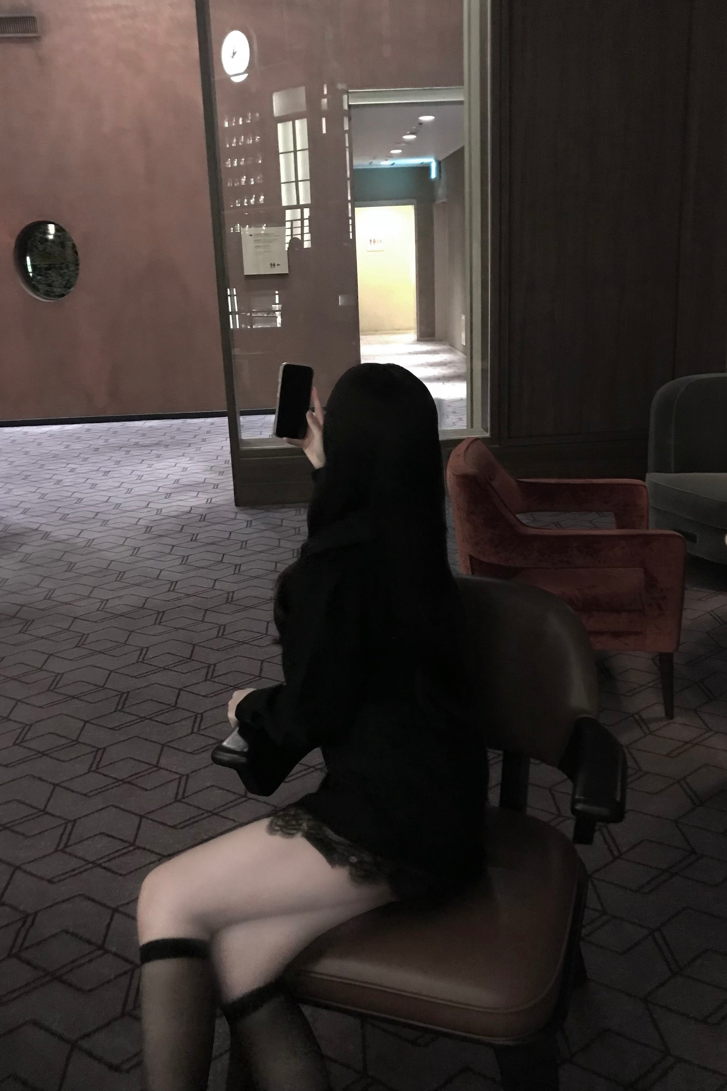 フロントボタンレースシャツワンピース KR14048