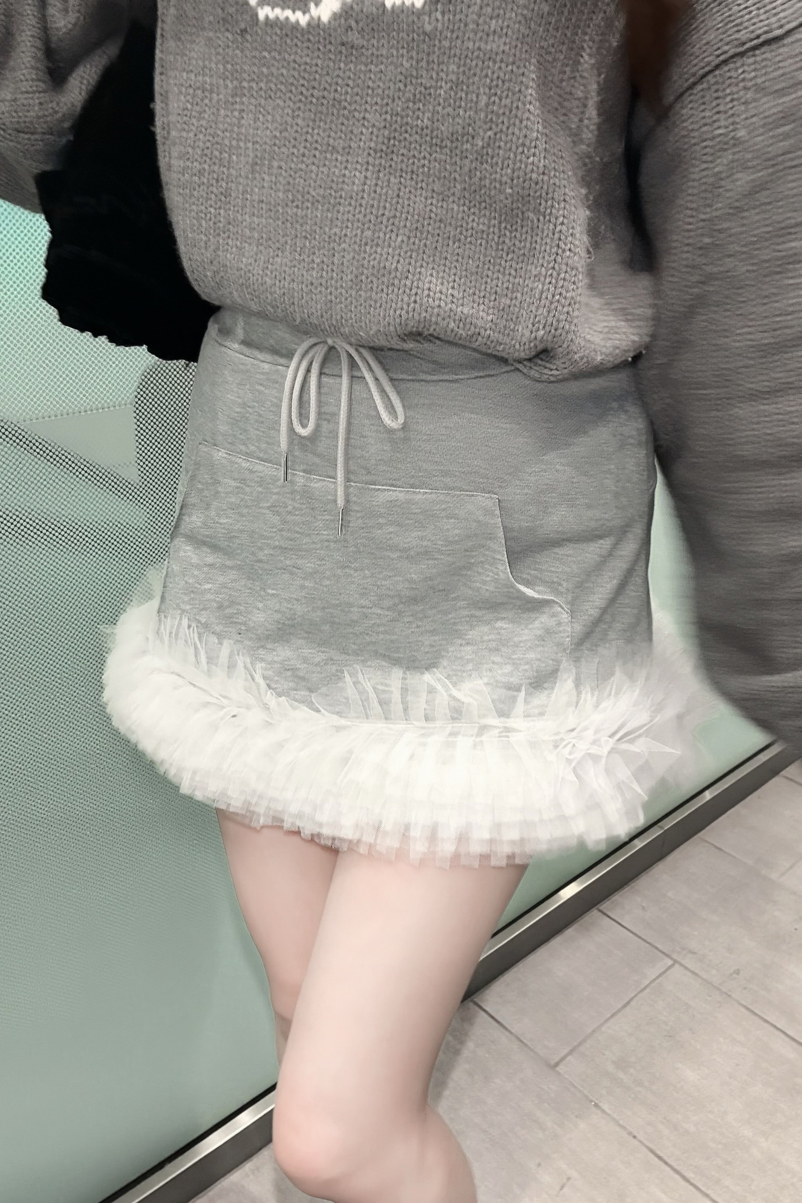 フレンチフリルスウェットスカート KR13868