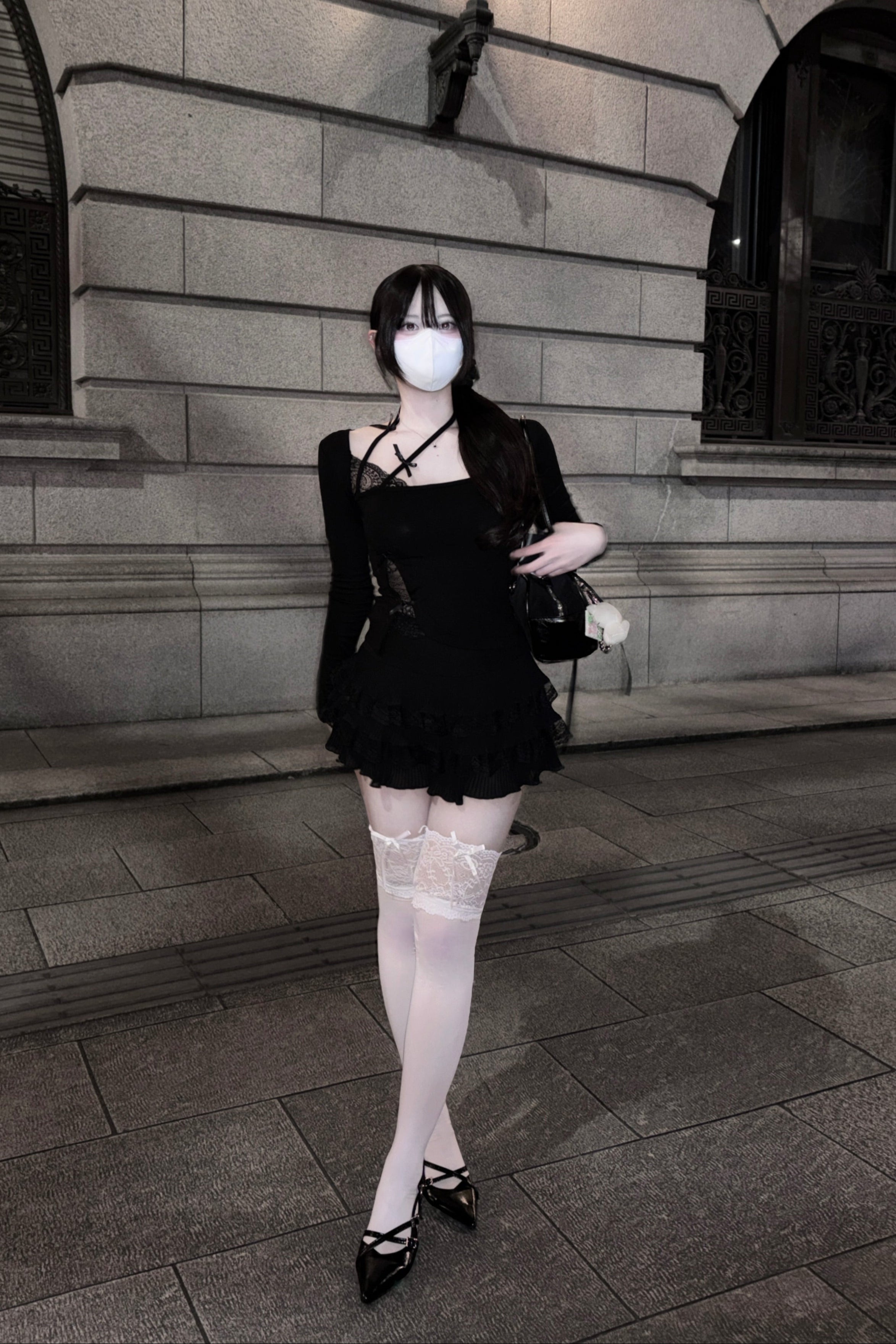 クロスストラップヒール KR14045