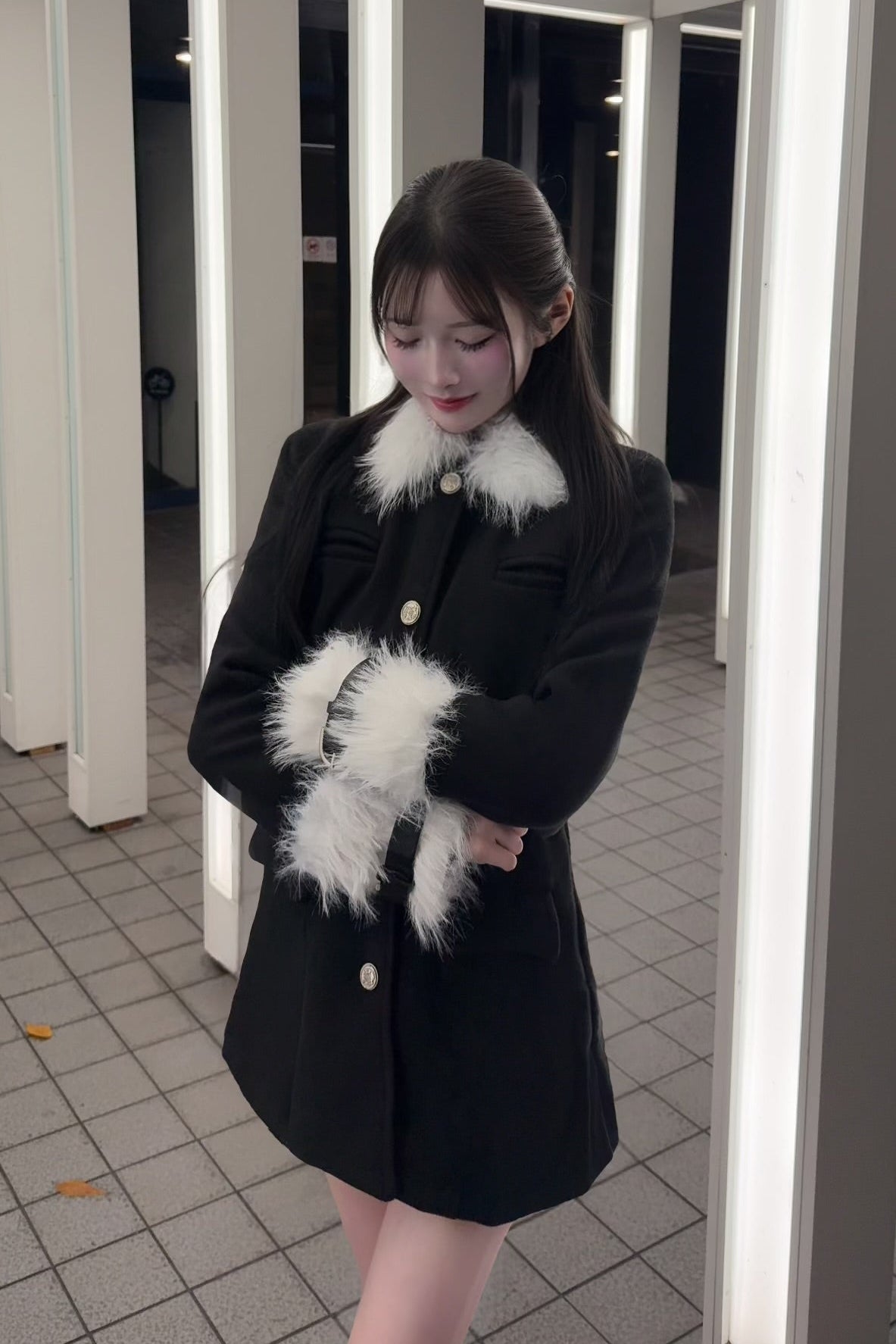 スリーブファークラシックコート KR30359