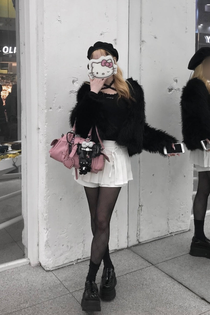 リボンプリーツミニスカート KR14221