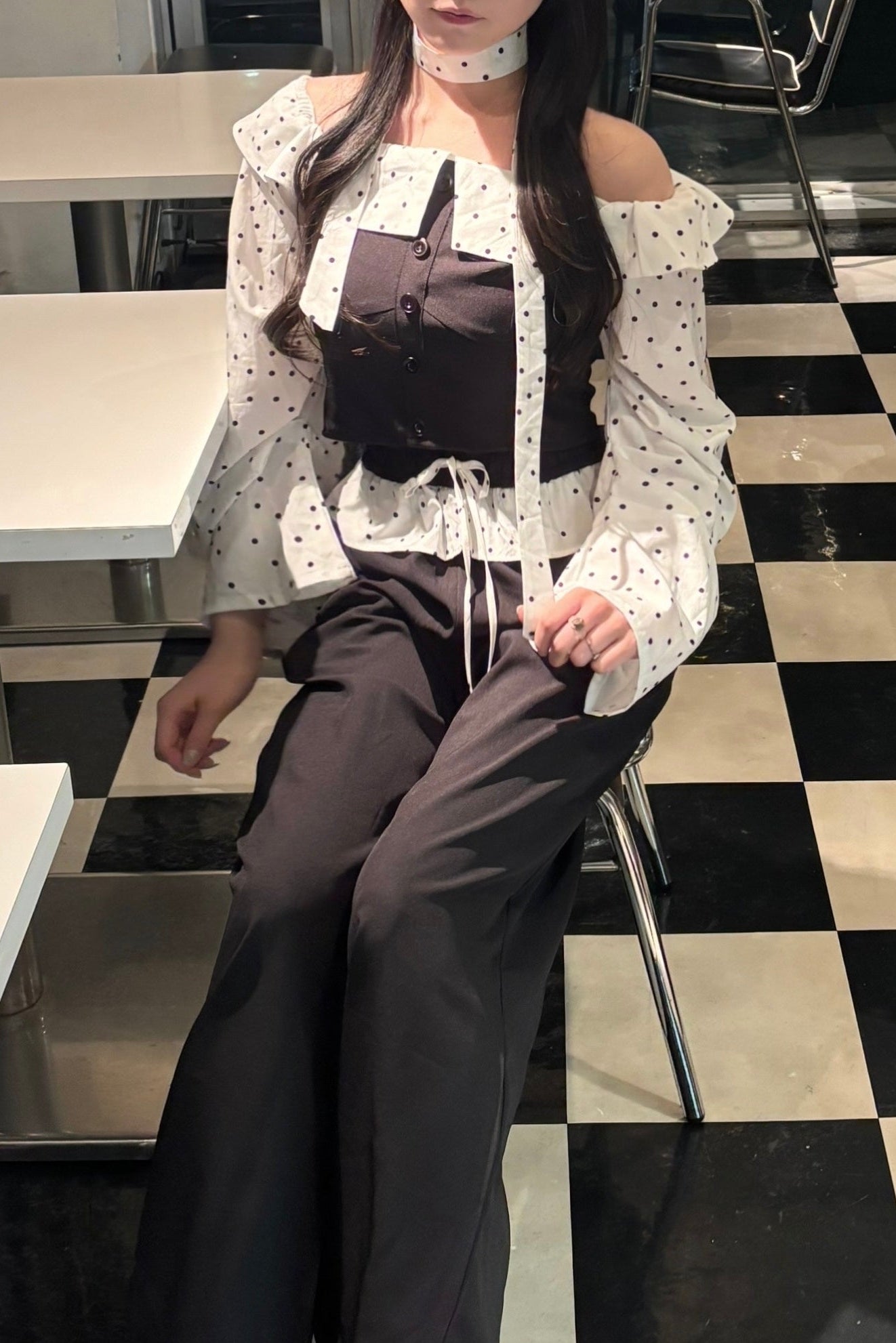 ドットフリルクラシックセットアップ KR30245