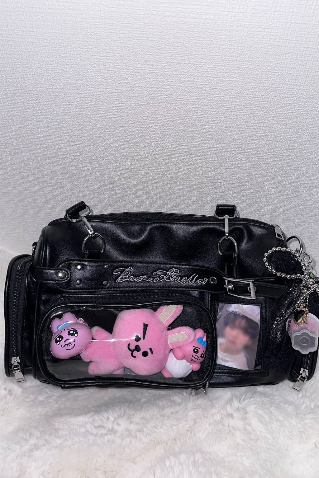 サイドポケットボストンバッグ KR14252