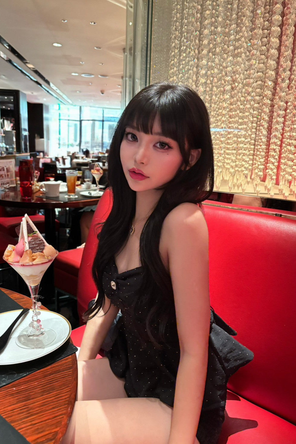ビジューペプラムビスチェ KR11740