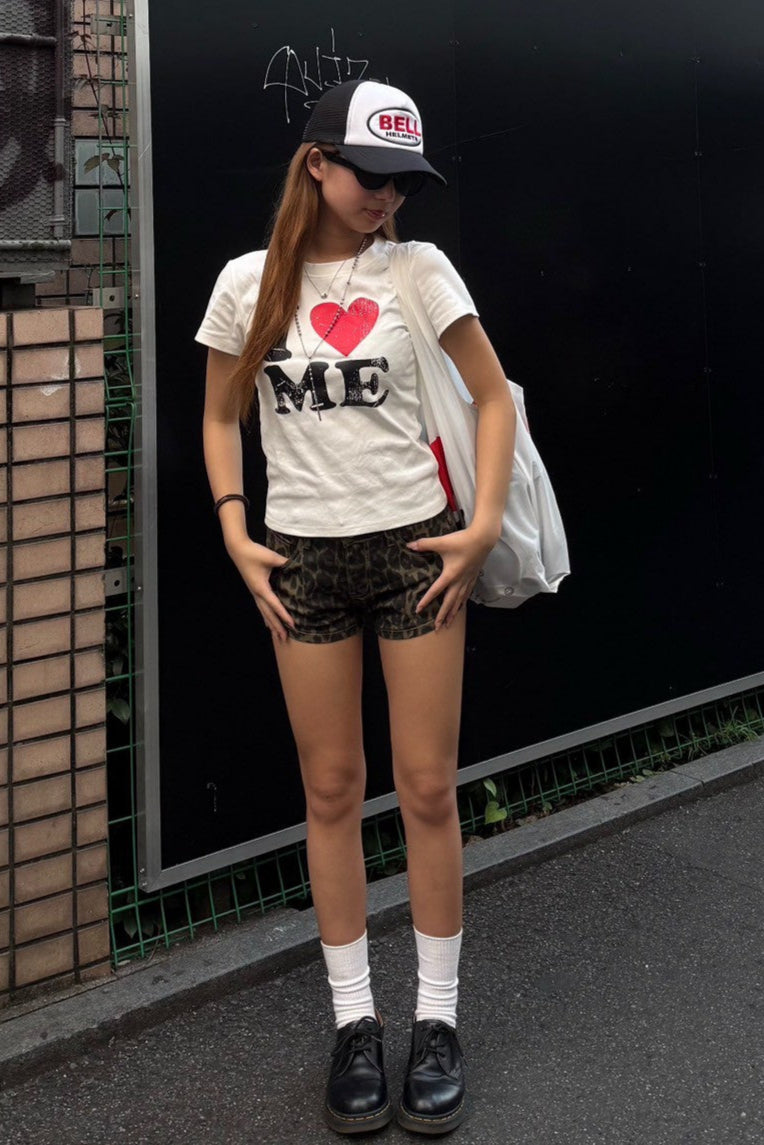 レオパードショートパンツ KR10776