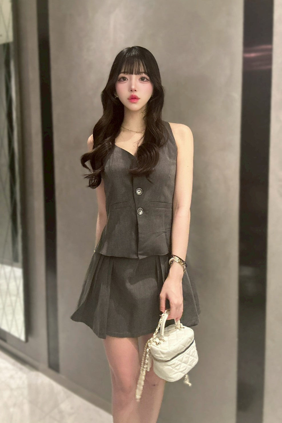 バックリボングレーセットアップ KR11179