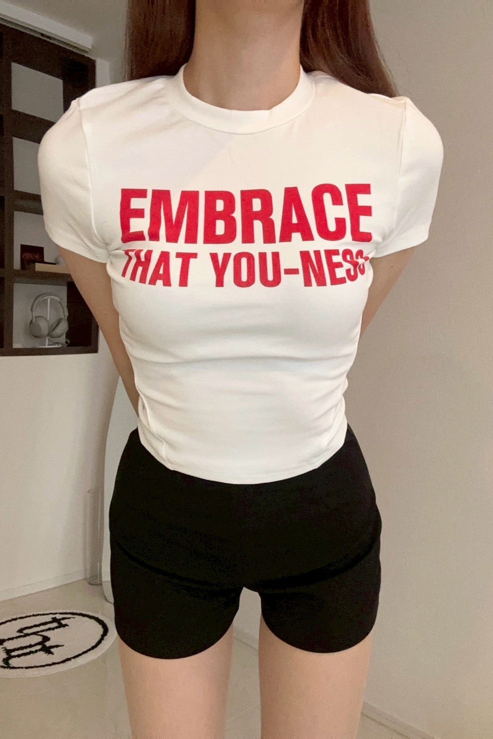 プリントミニTシャツ KR11568