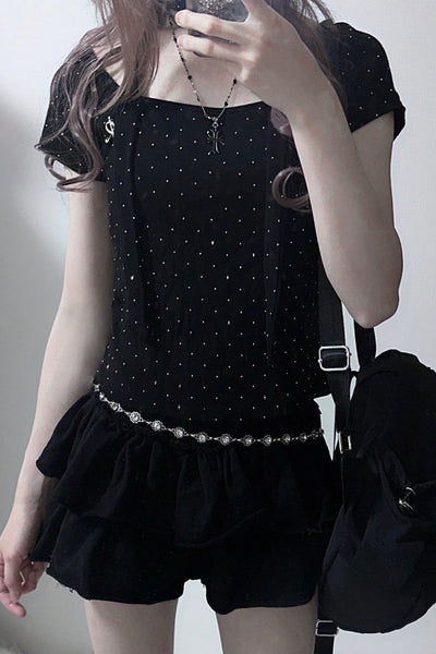 トップス kittttty ガゼットポンチロンT Tシャツ レディース トップス 長袖・(100)メール