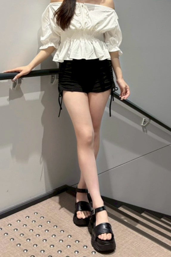 サイドシャーリングショートパンツ KR11502