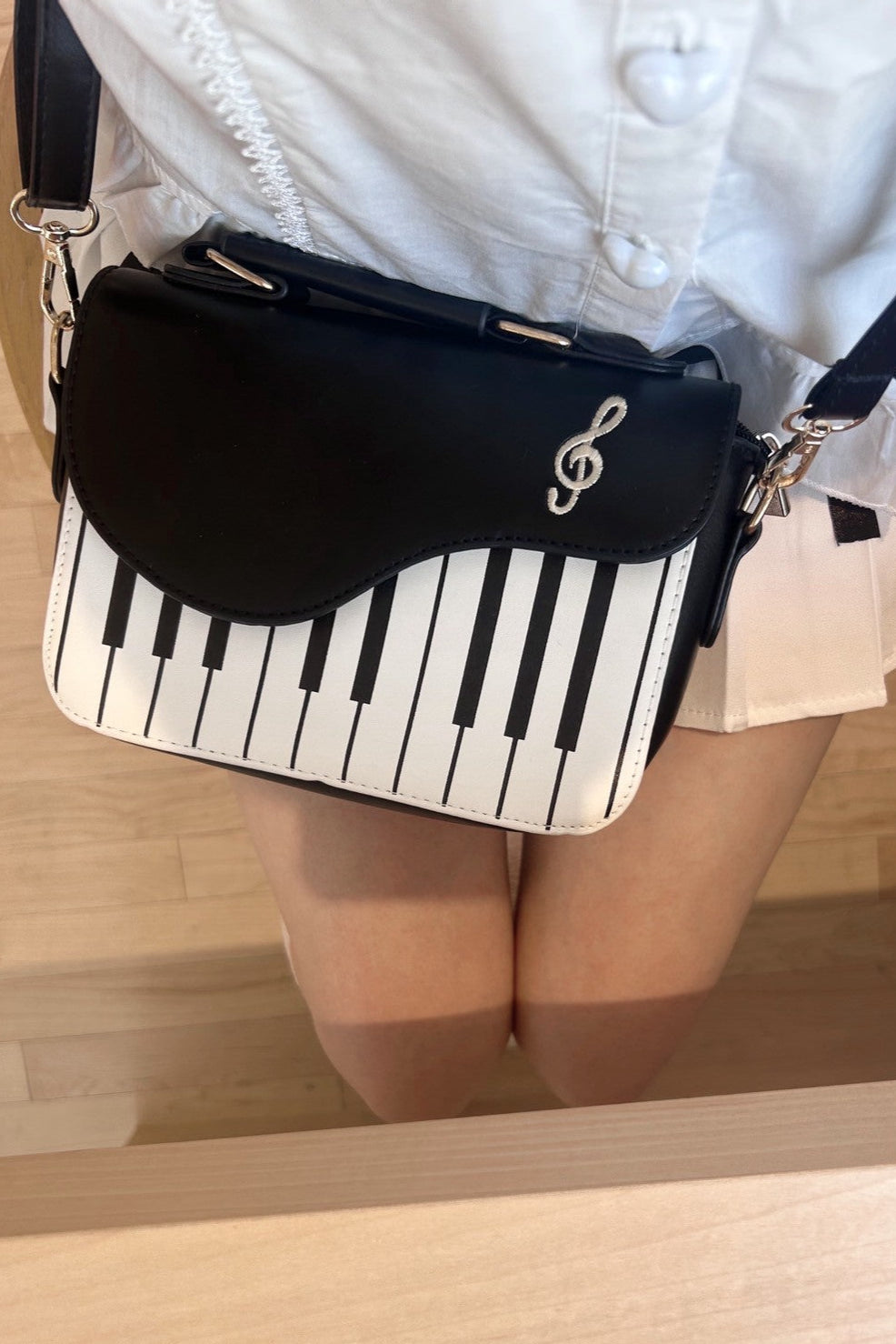 ピアノデザインショルダーバッグ KR11846