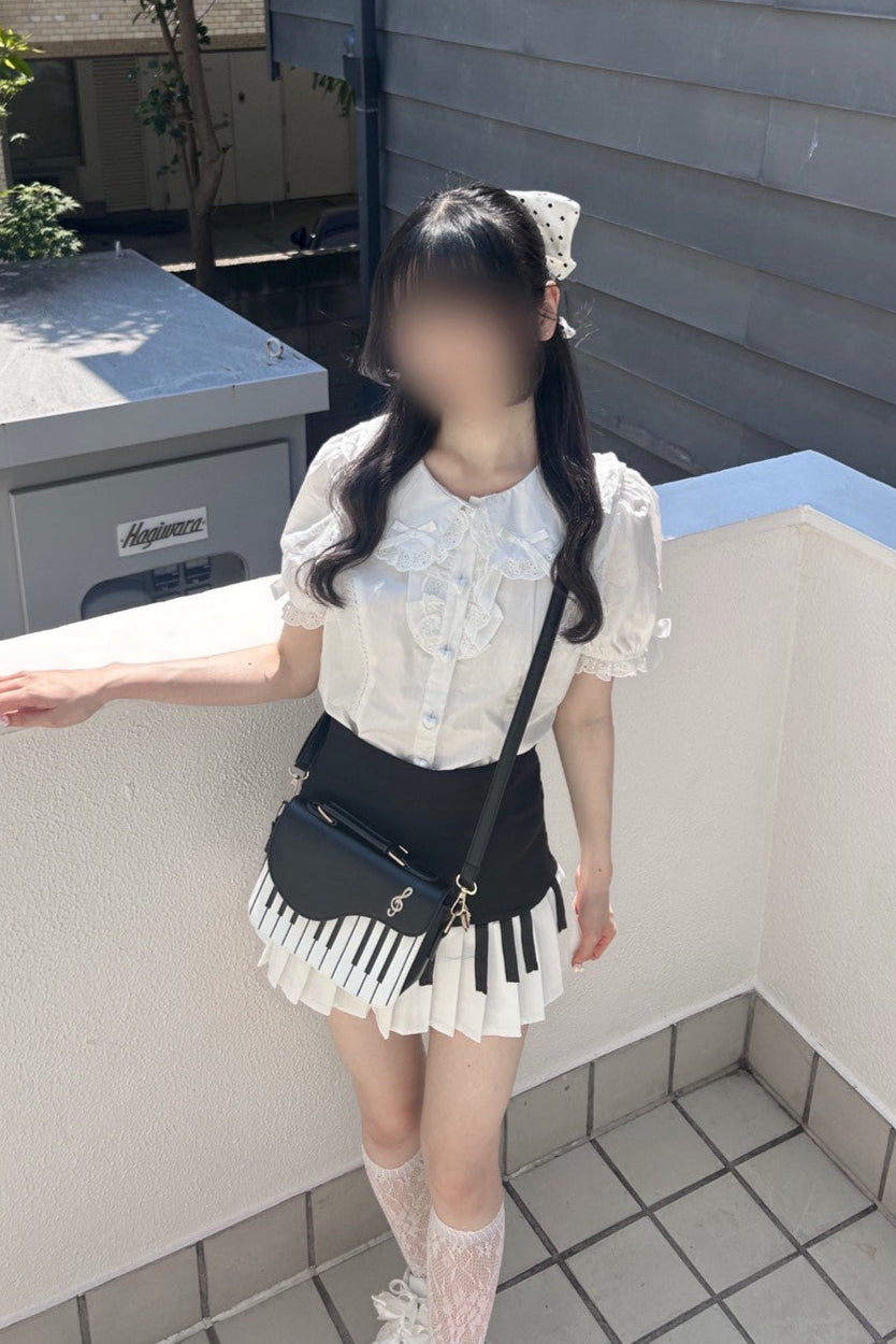 レトロピアノデザインスカート KR11835