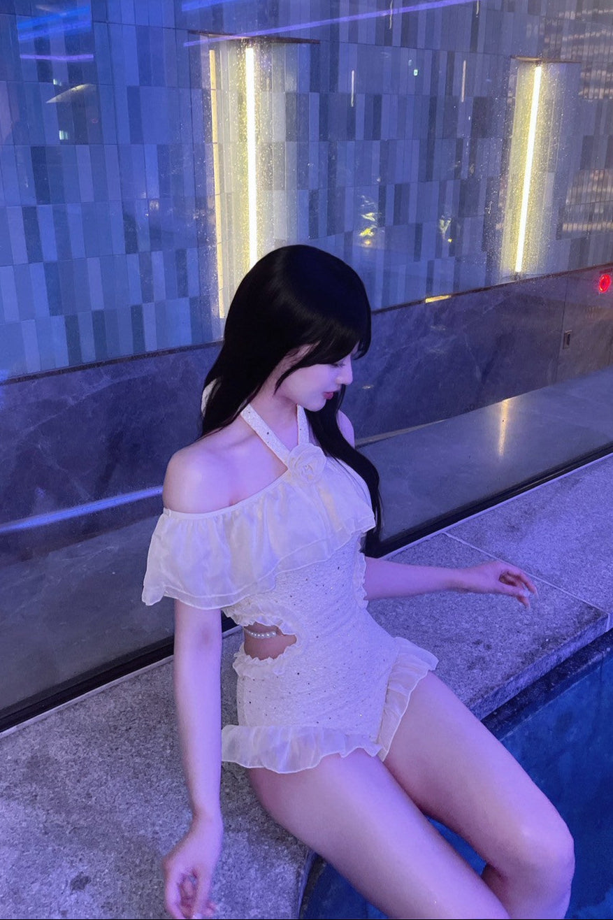フリルローズスイムウェア KR11189