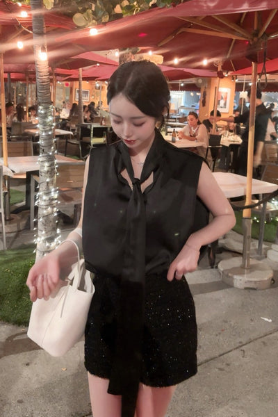 ラメツイードショートパンツ KR11739