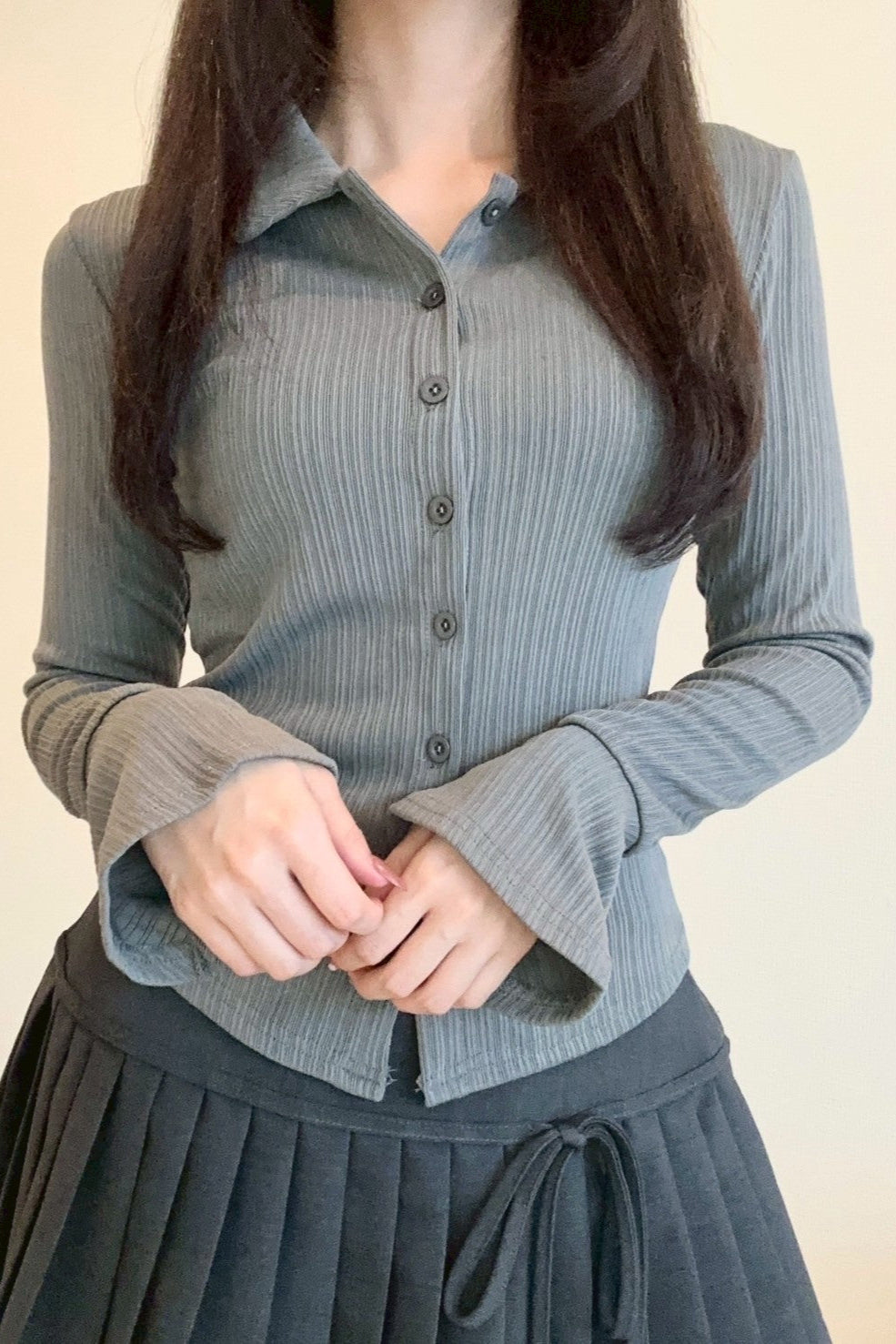 スリムシルエットシャツ KR12354