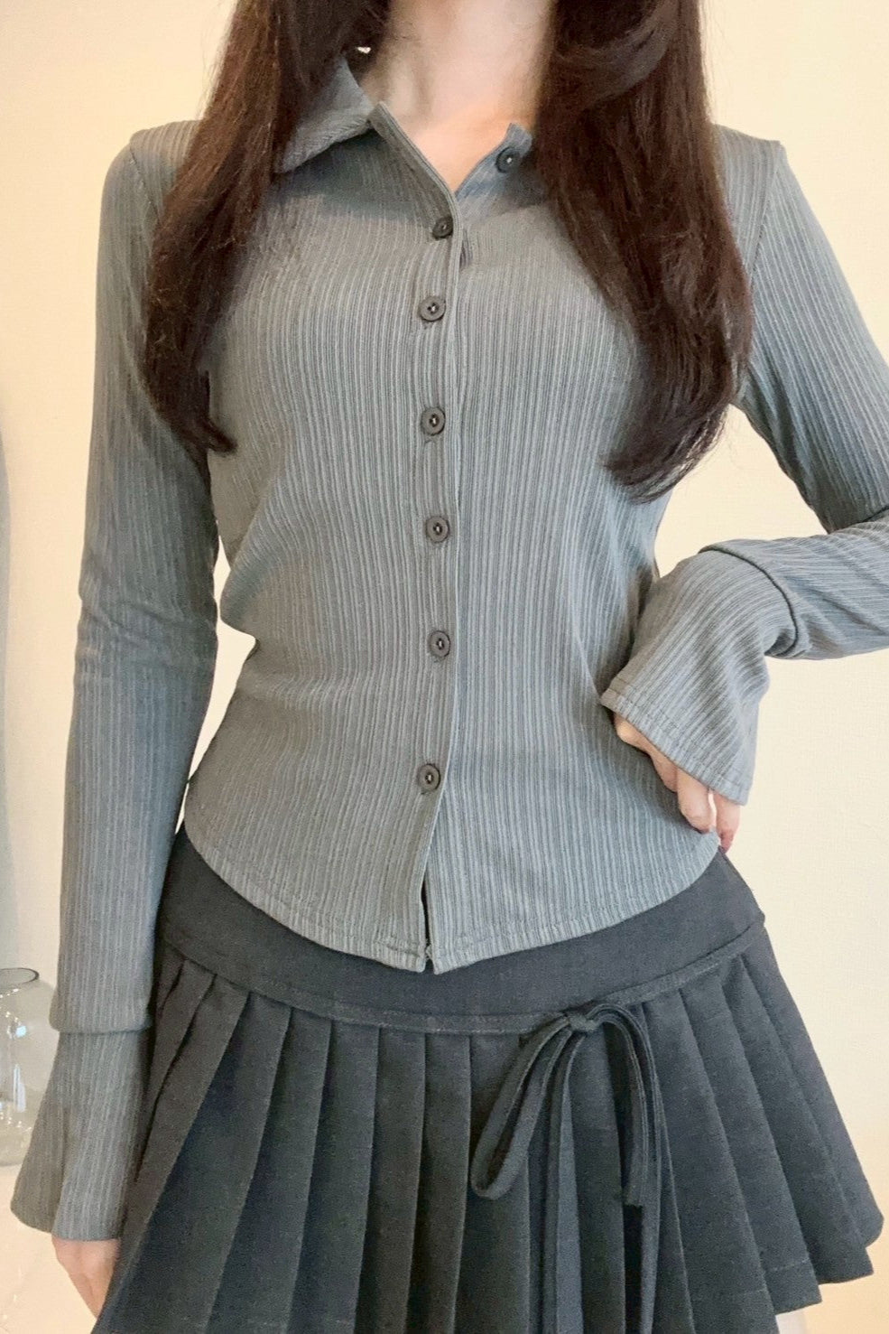 スリムシルエットシャツ KR12354