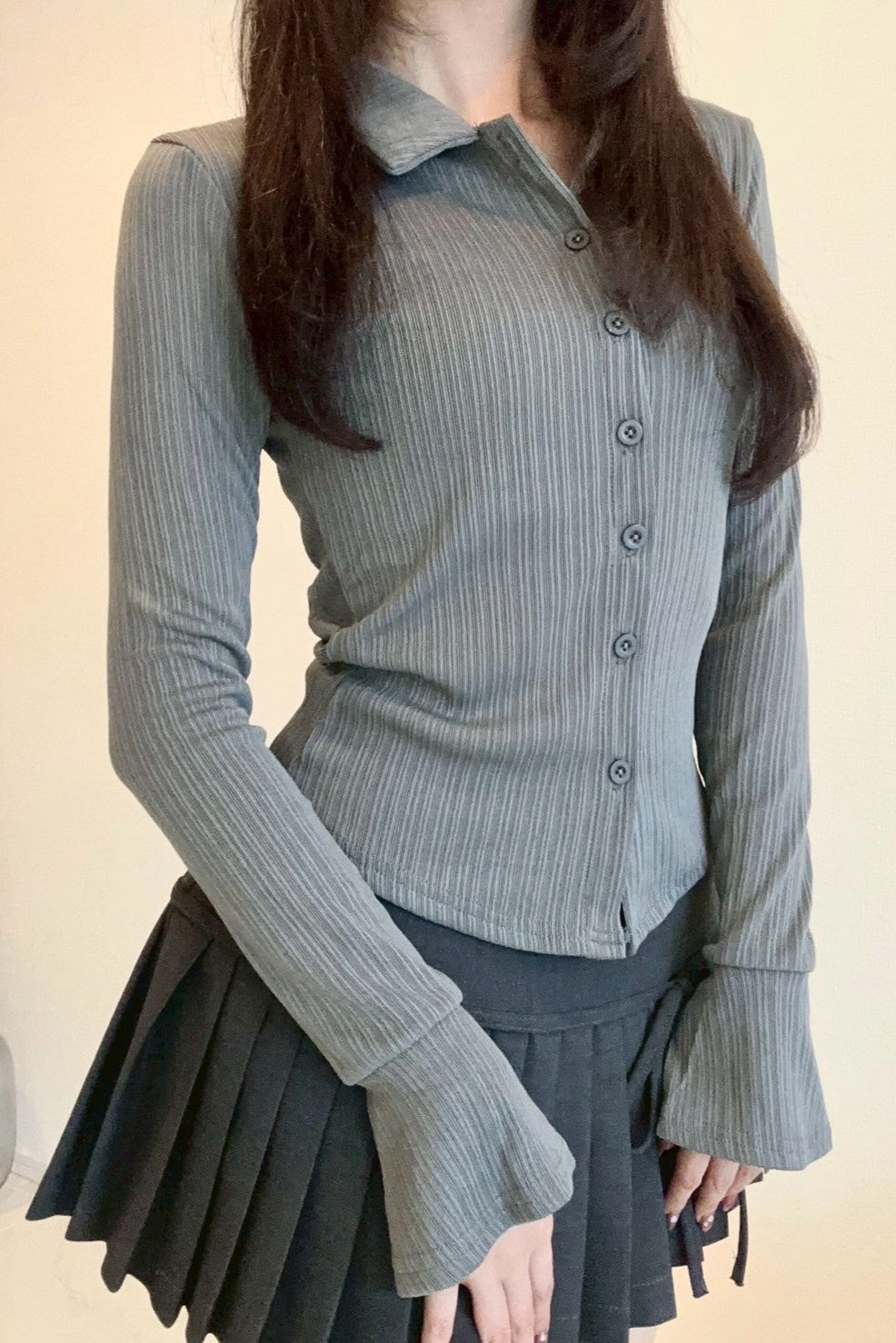 スリムシルエットシャツ KR12354