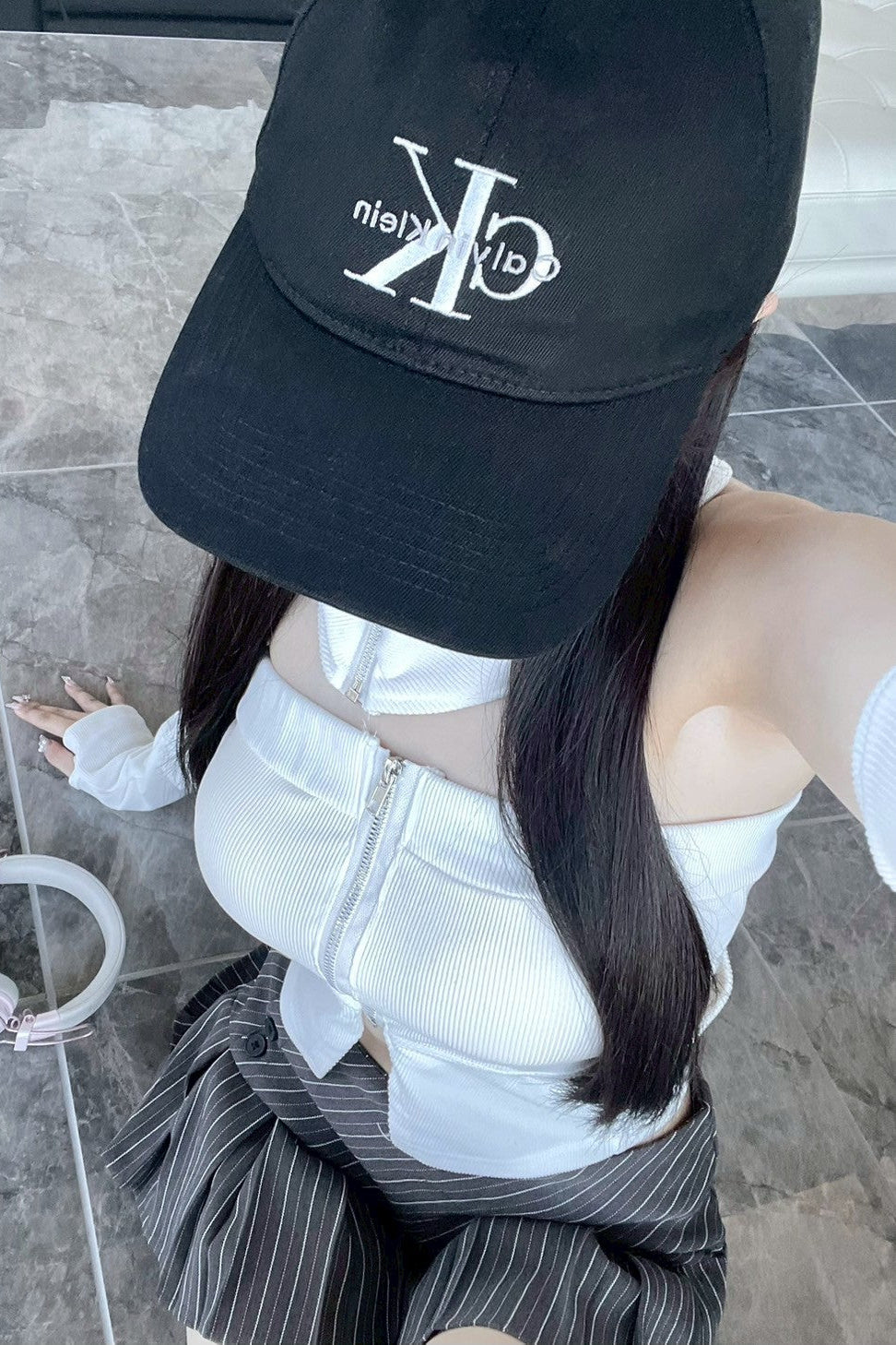 ホルタージップアップトップス KR12609