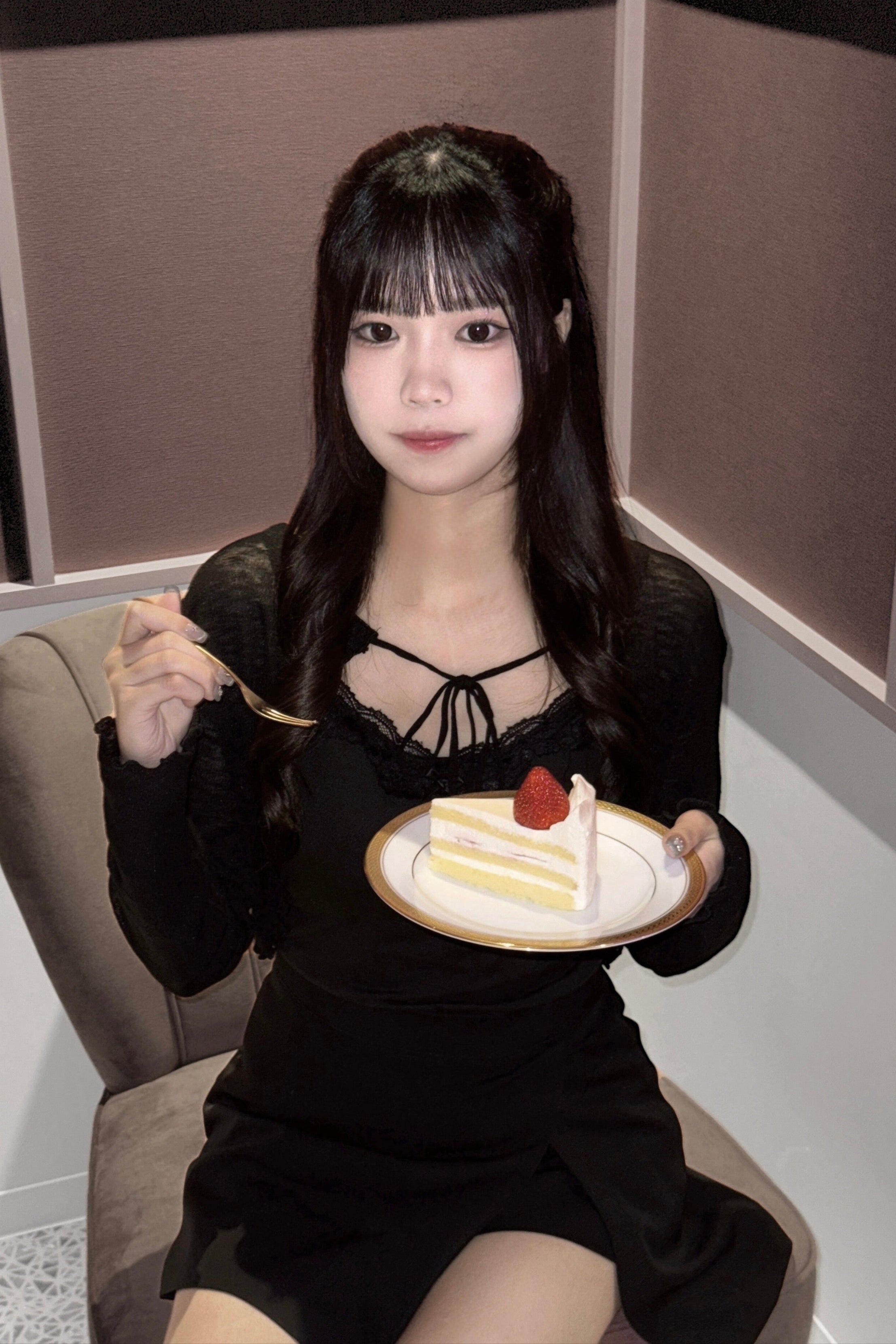 シースルークロップドカーディガン KR13073