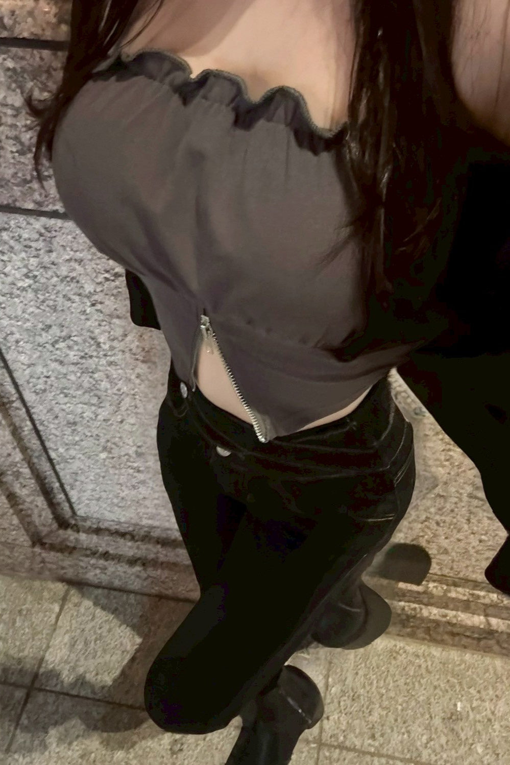 ハイウエストスキニーパンツ KR12977