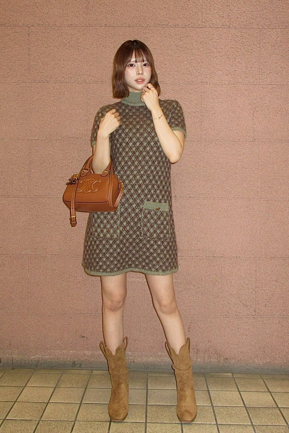 スウェードウエスタンブーツ KR12750