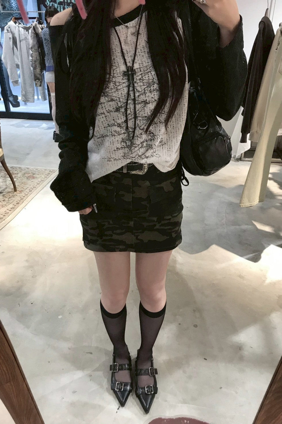 カモフラミニスカート KR12640