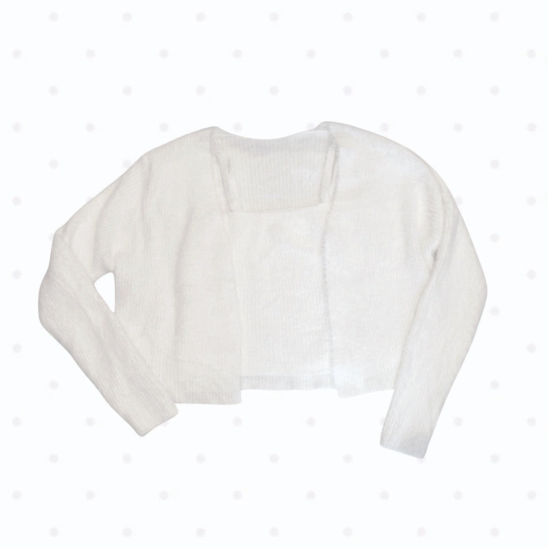 ツーピースフェザーニット KR13078