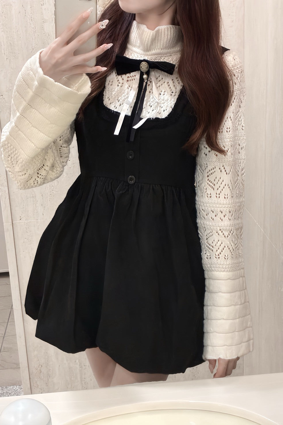リボンクラシカルセットアップ KR13339