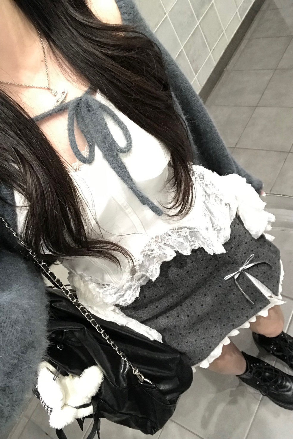 エアリーレースビスキャミソール KR10415