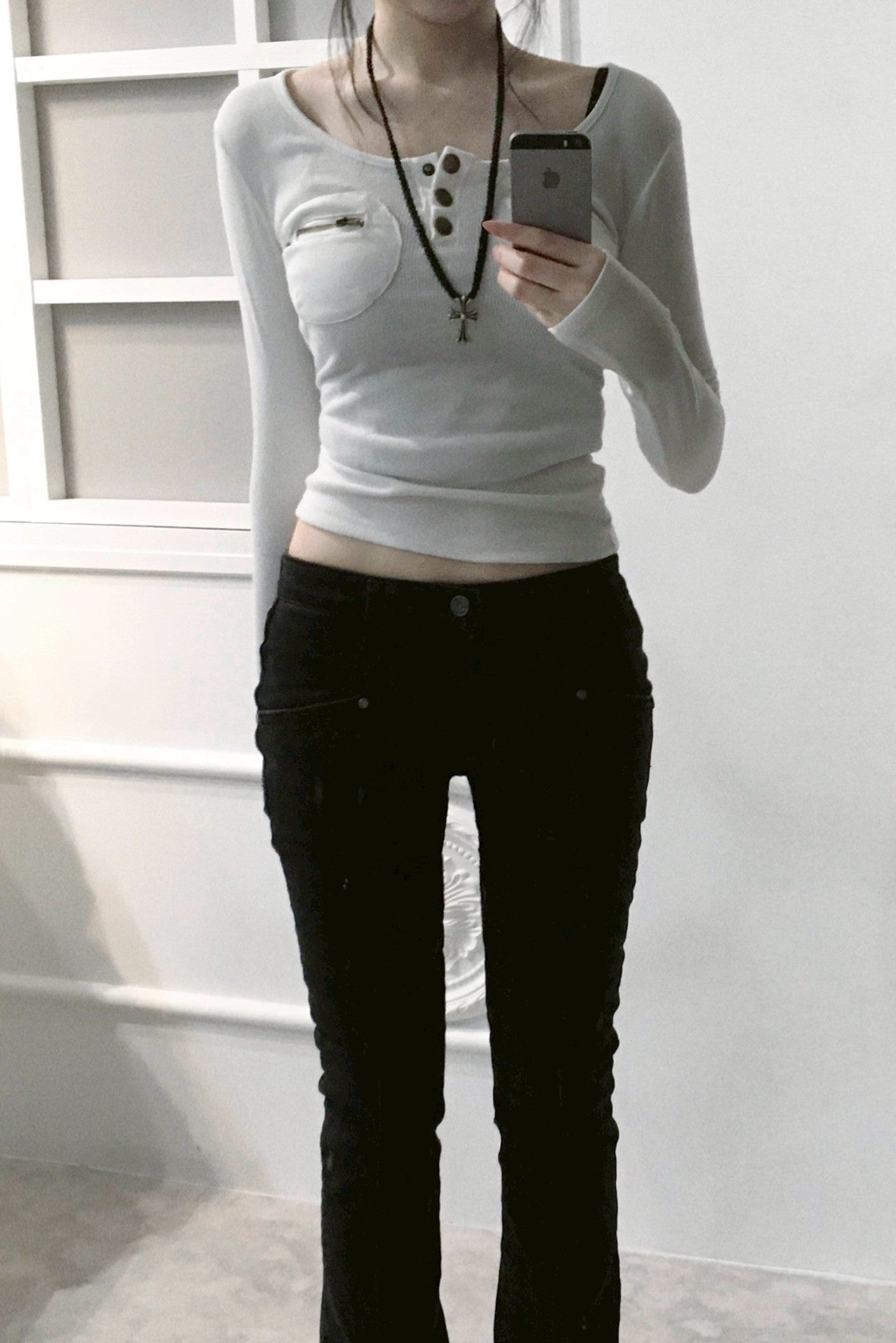 ポケットデザイントップス KR10174