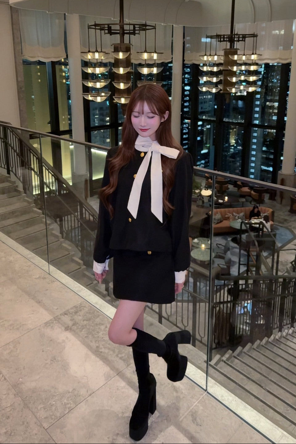 フロントボタンリボンセットアップ KR12235