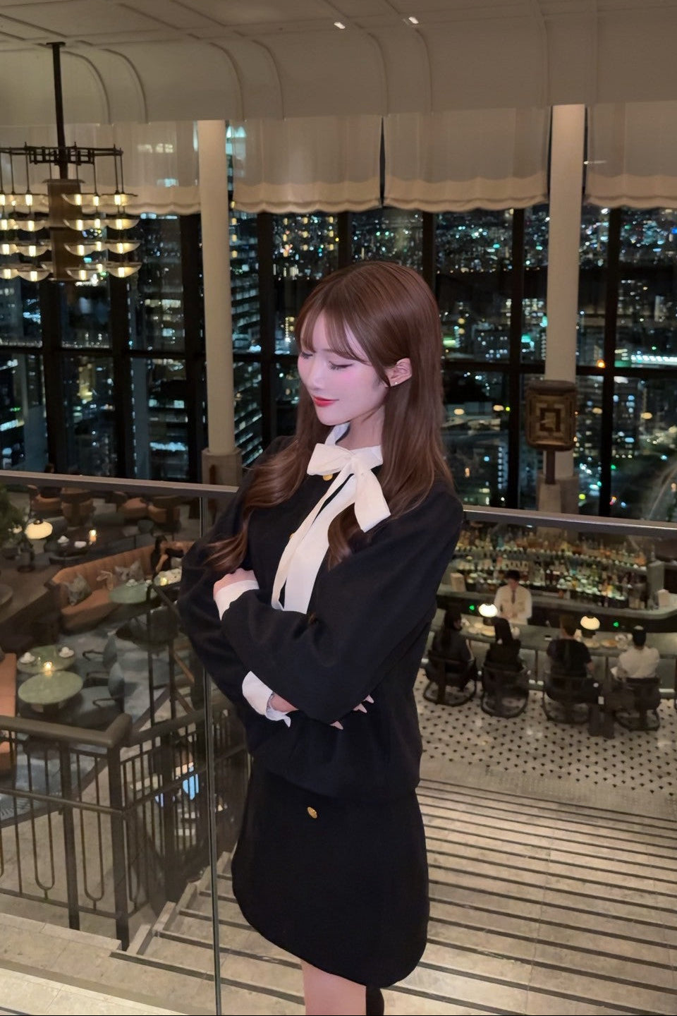 フロントボタンリボンセットアップ KR12235