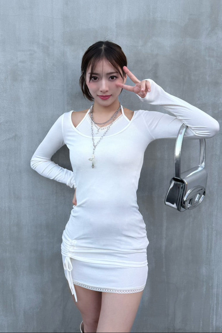 ホルターネックタイトワンピース KR13246