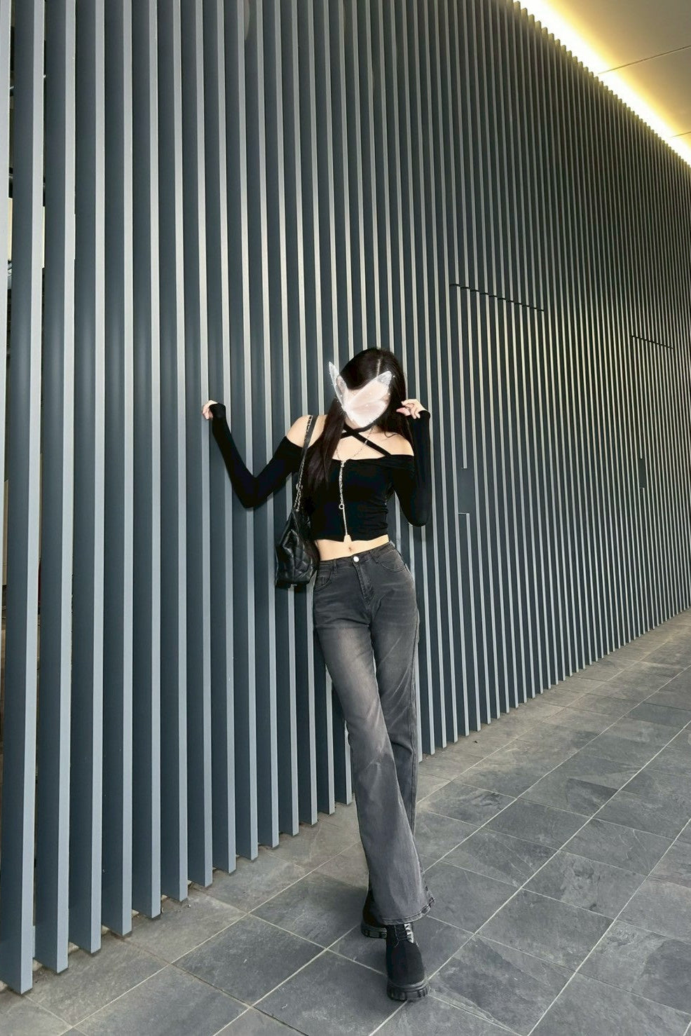 ネッククロスジップトップス KR11675